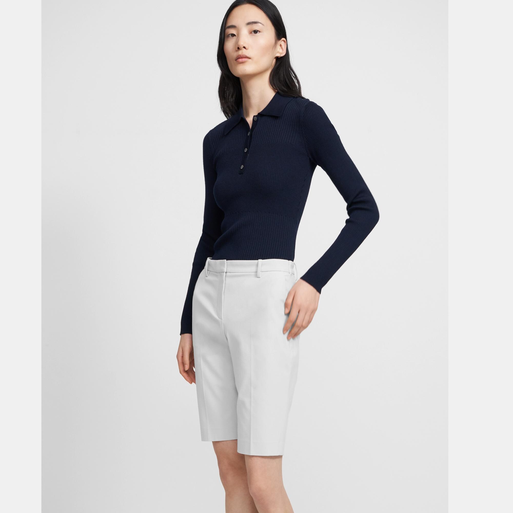 Treeca Short in Eco Stretch Cotton
