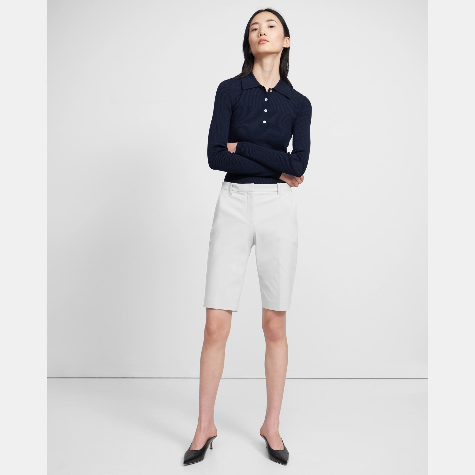 Treeca Short in Eco Stretch Cotton