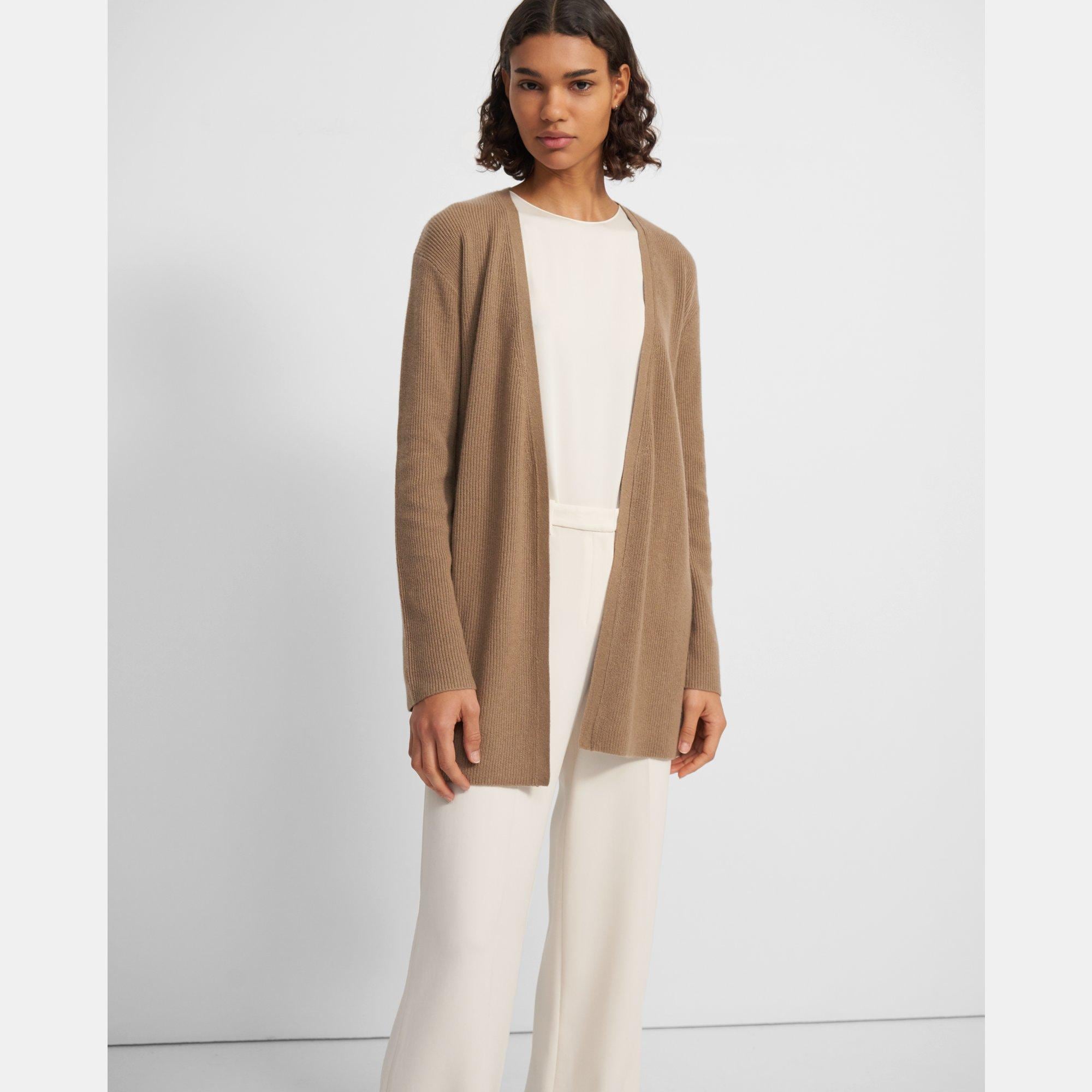 Tie Waist Cardigan in Cashmere