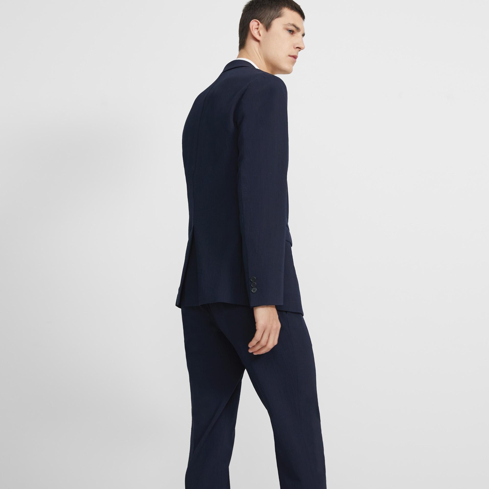 Clinton Blazer in Stretch Seersucker