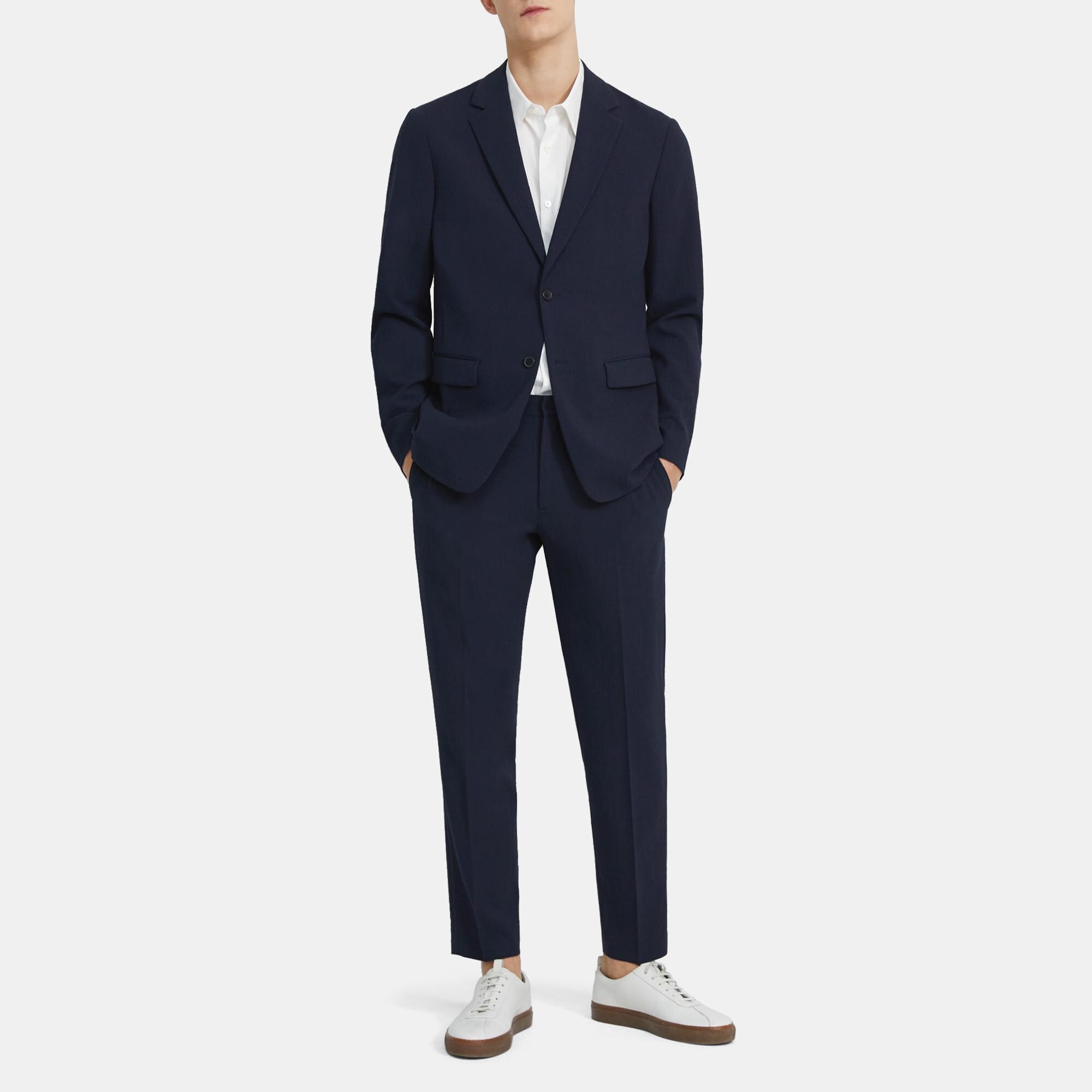 Clinton Blazer in Stretch Seersucker