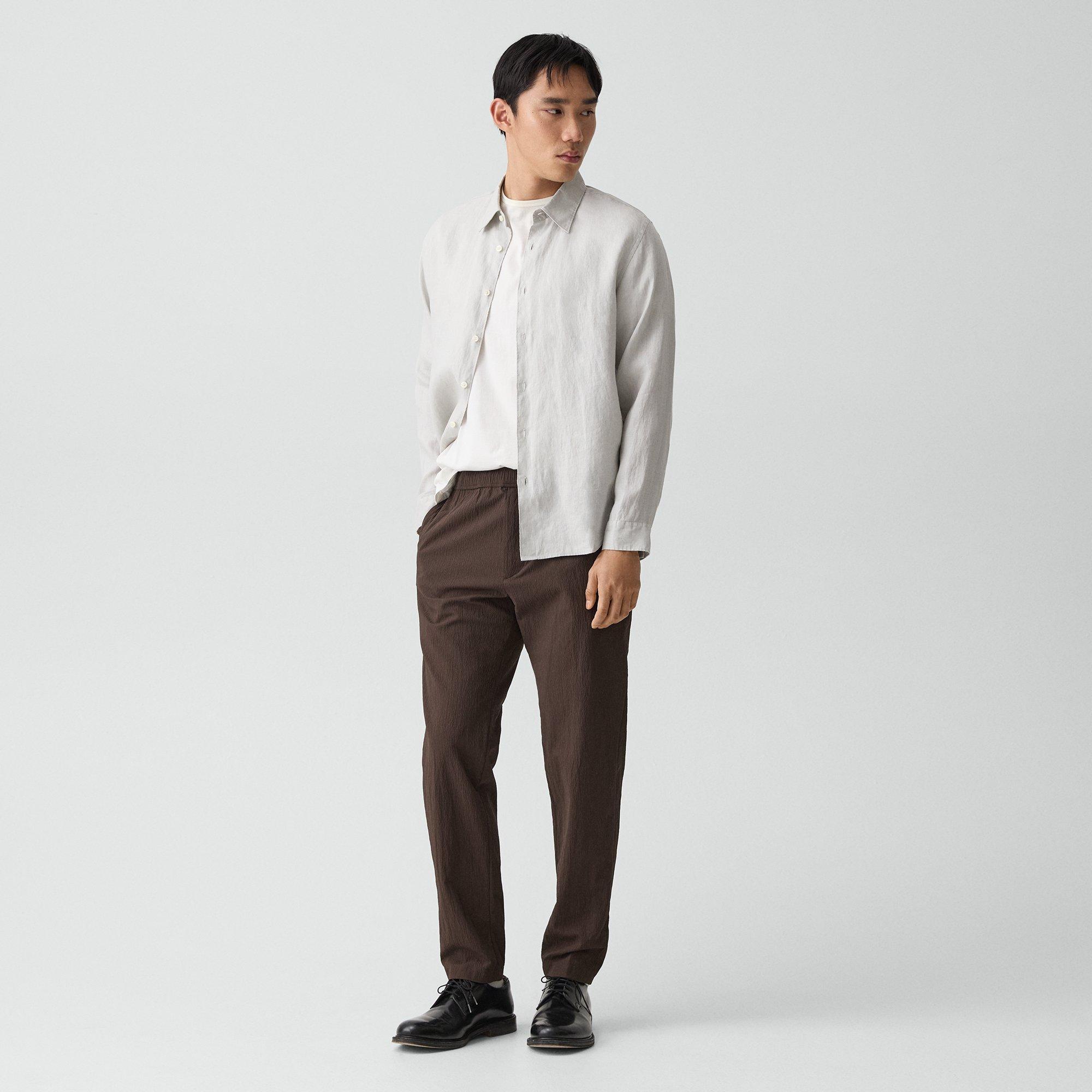 Graham Pant in Piqu&eacute; Nylon