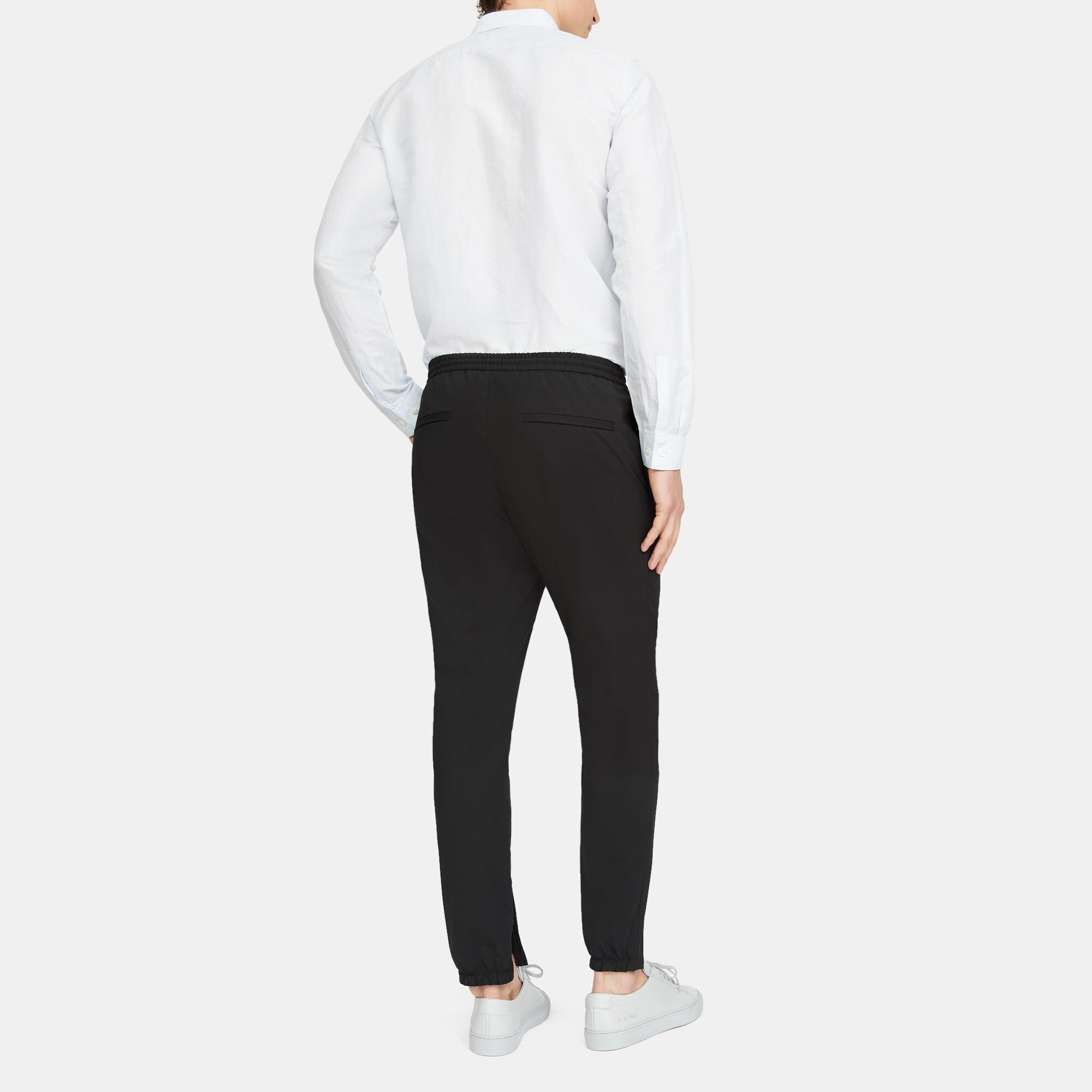 Jogger in Stretch Wool