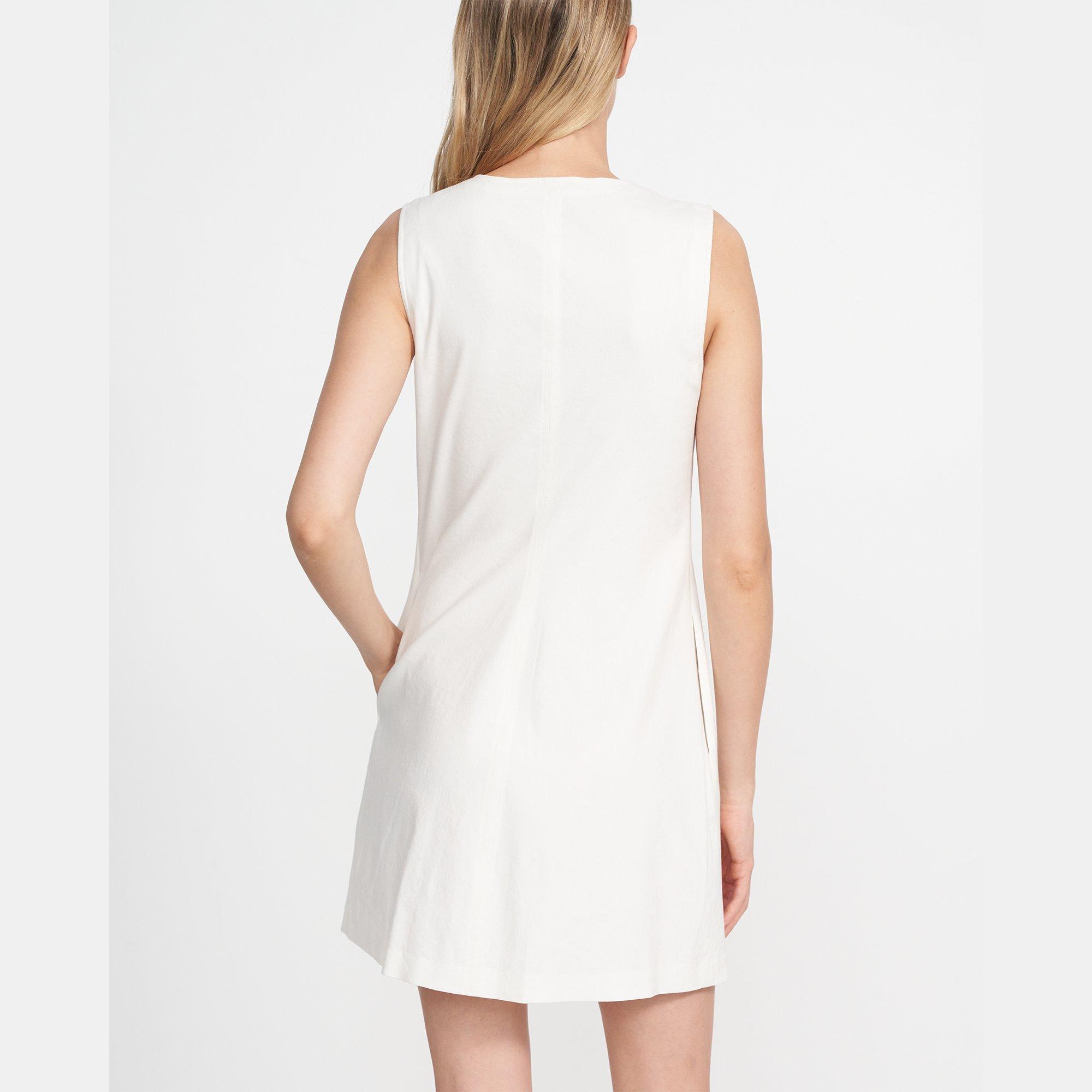Easy Shift Dress in Crunch Linen