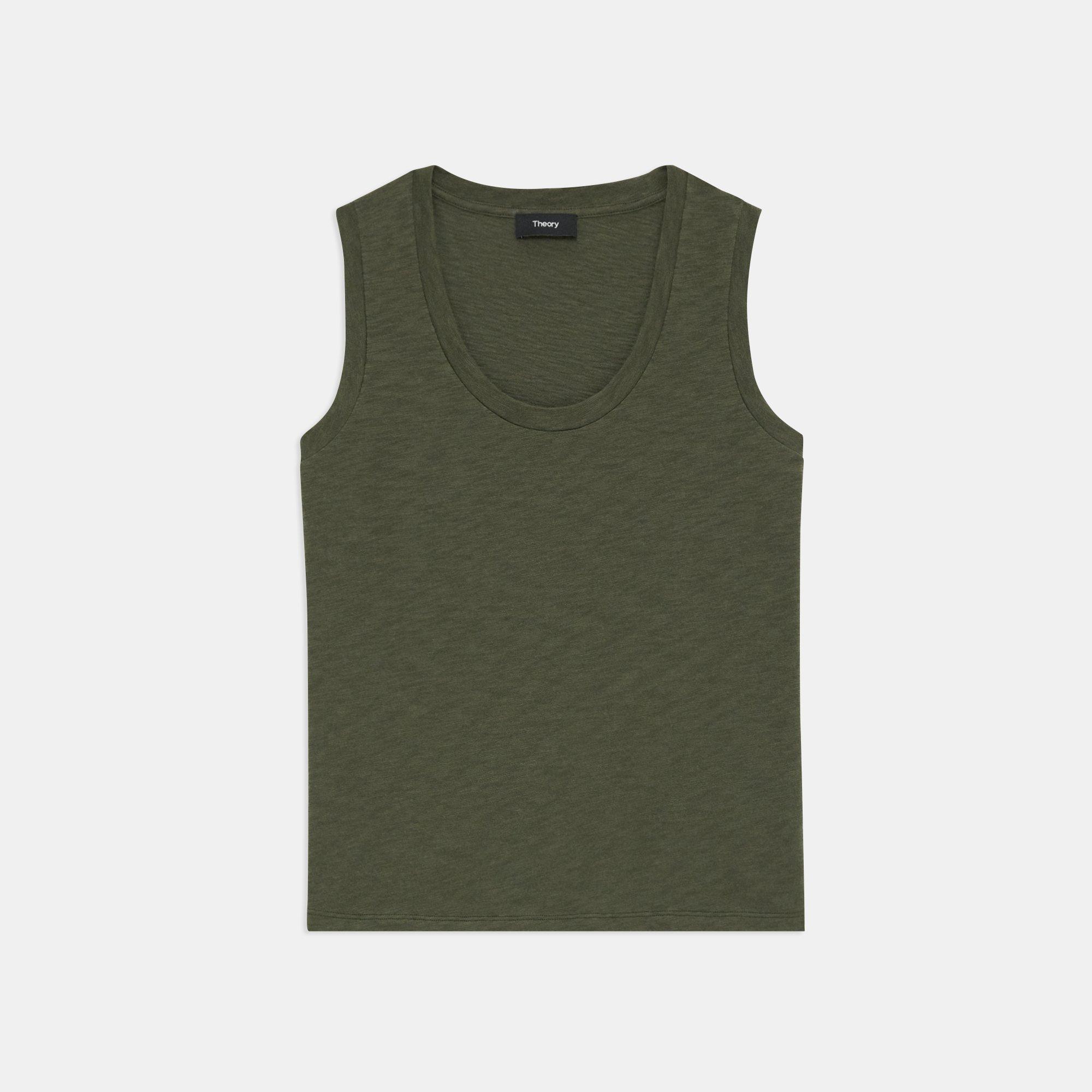 Easy Tank Top in Organic Slub Cotton