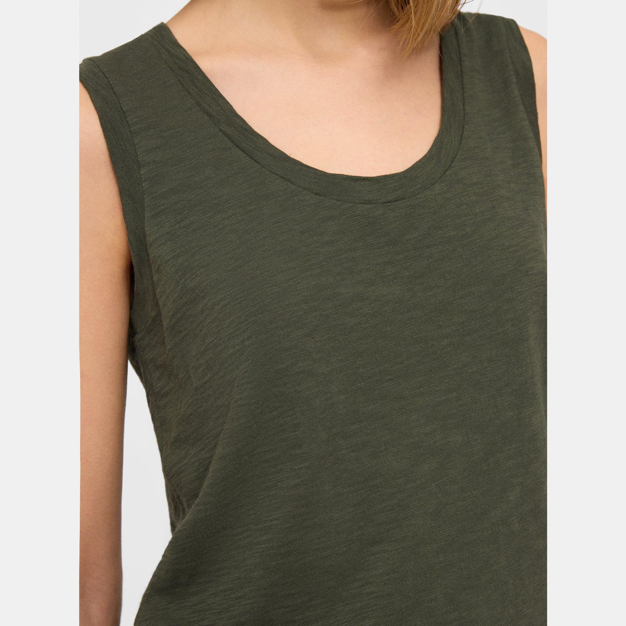 Easy Tank Top in Organic Slub Cotton