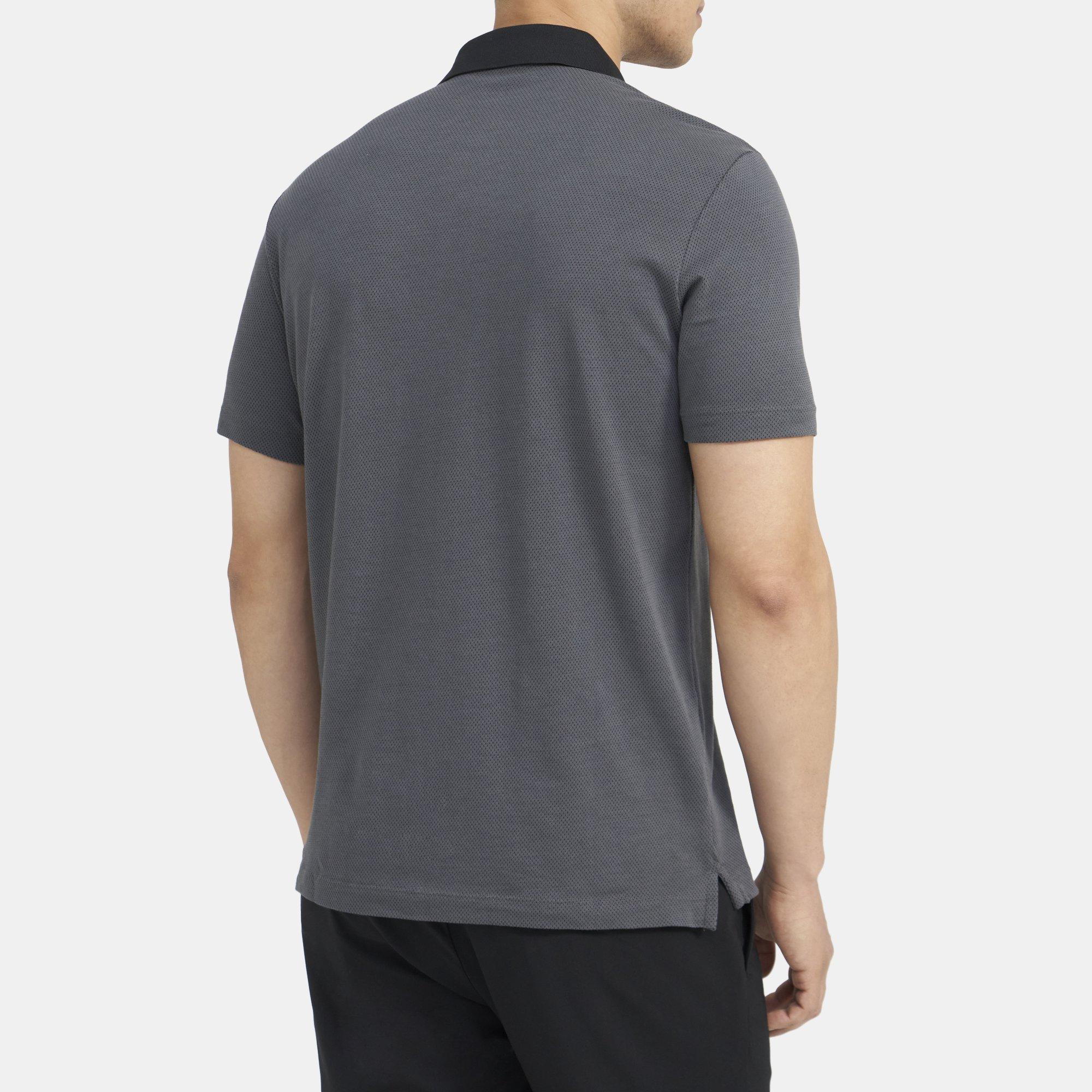 Standard Polo Shirt in Birdseye Cotton Blend