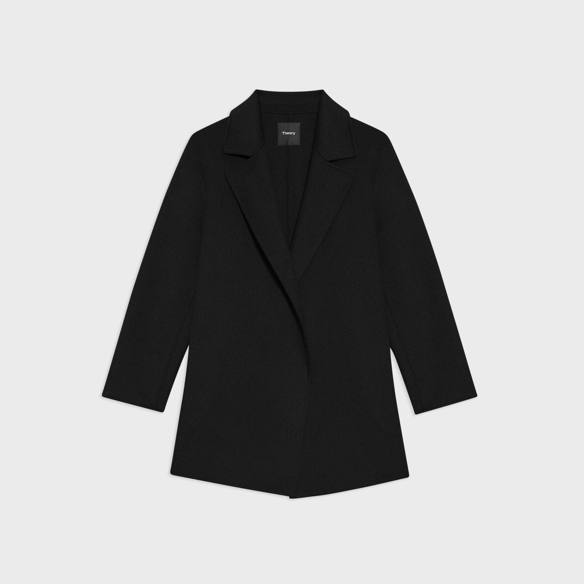 Theory wool cheap coat sale