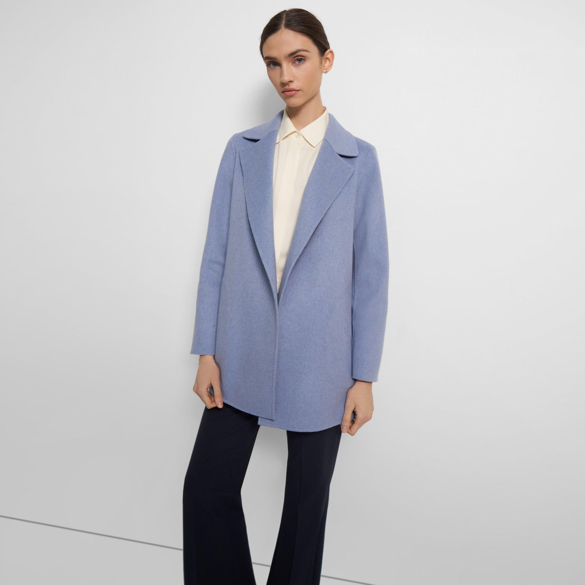 Double-Face Wool-Cashmere Clairene Jacket | Theory