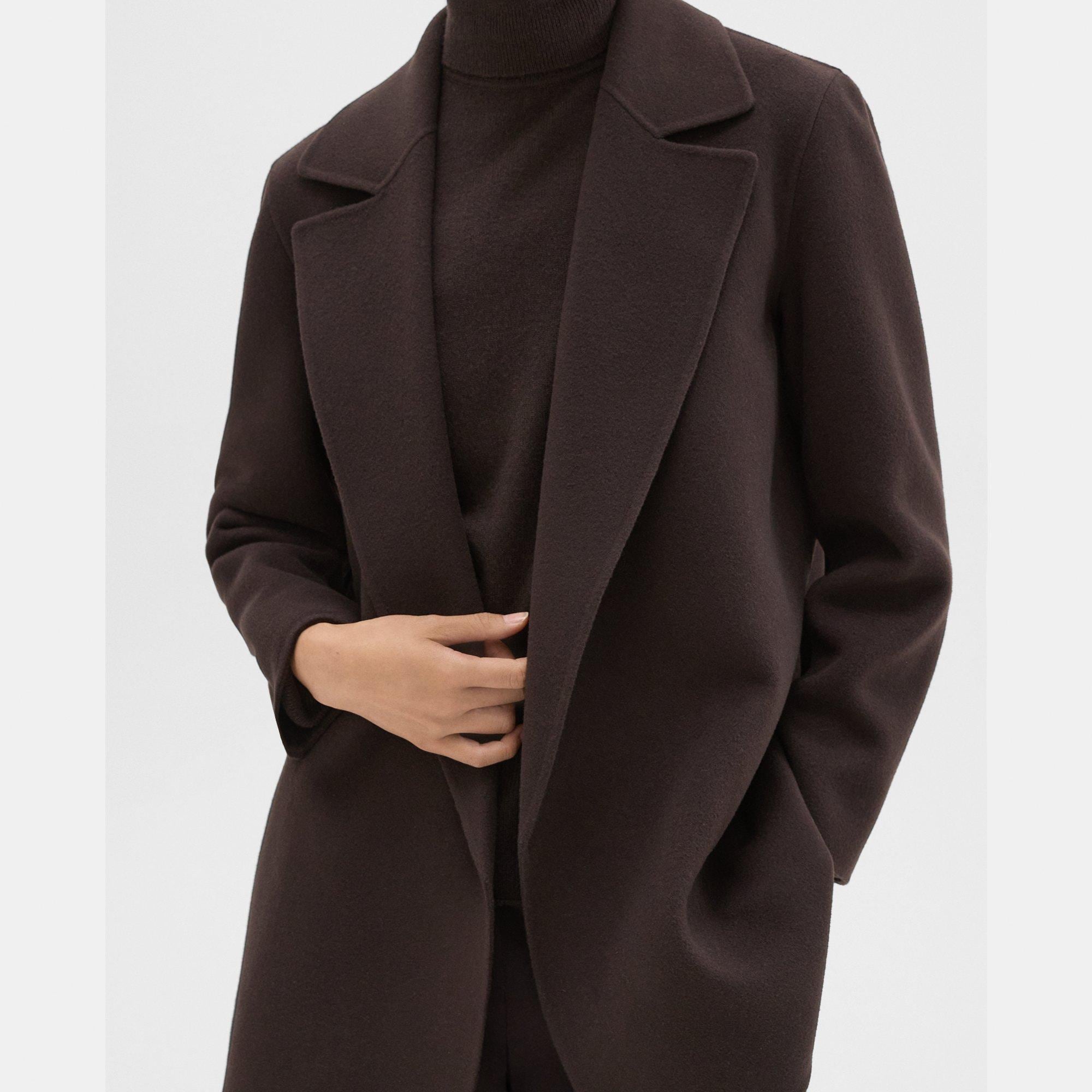 Theory on sale wool coat