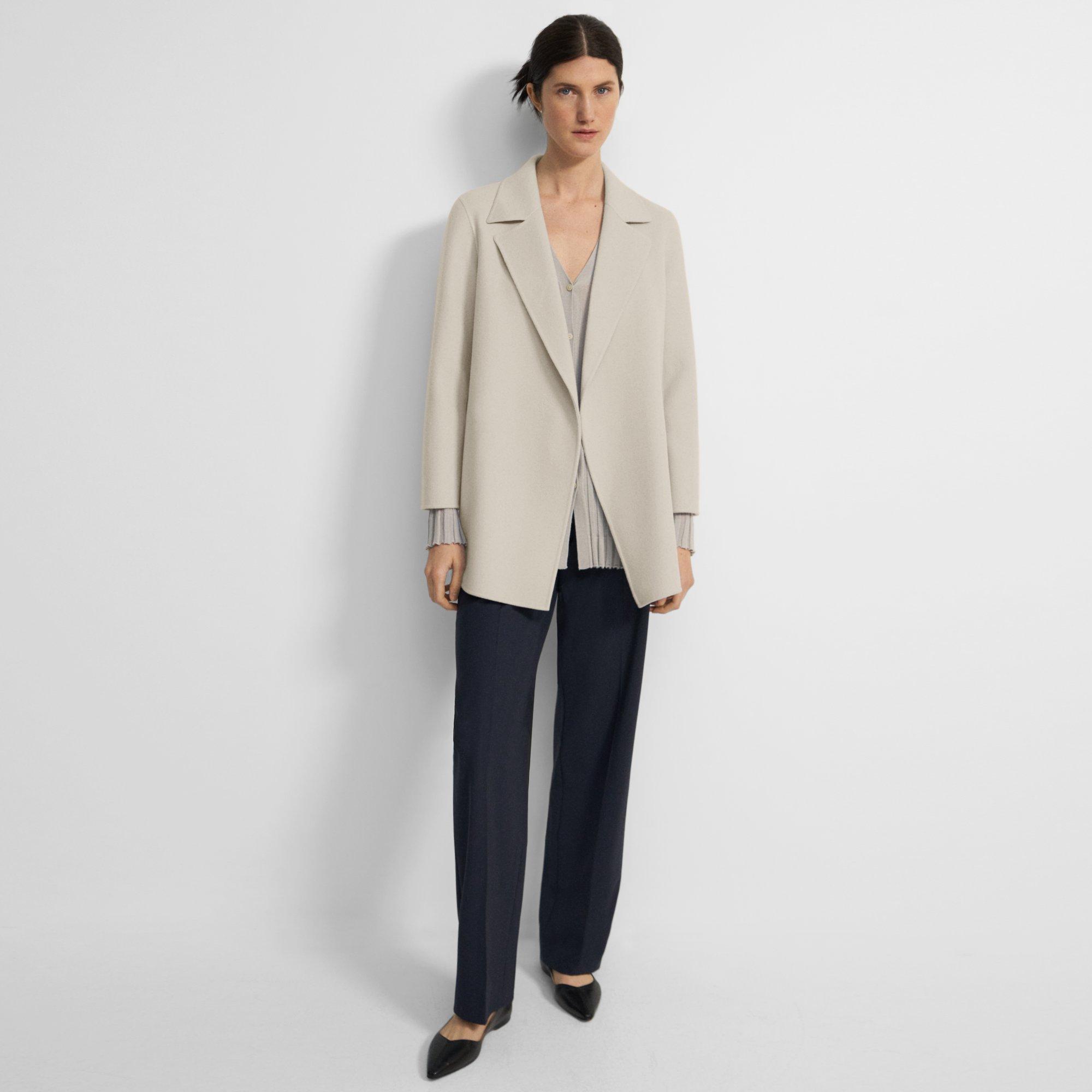 Clairene Jacket in Double-Face Wool-Cashmere