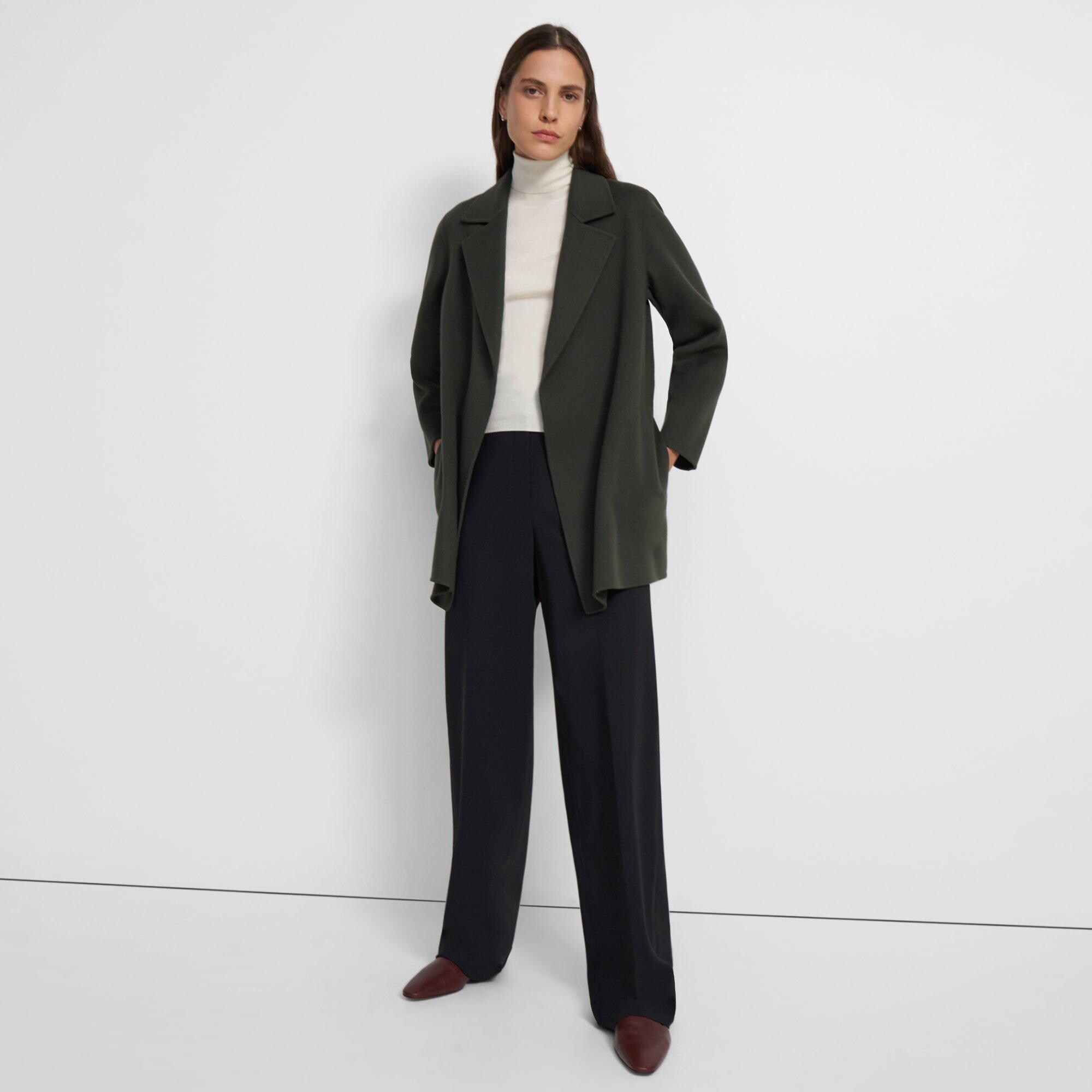 Double-Face Wool-Cashmere Clairene Jacket | Theory