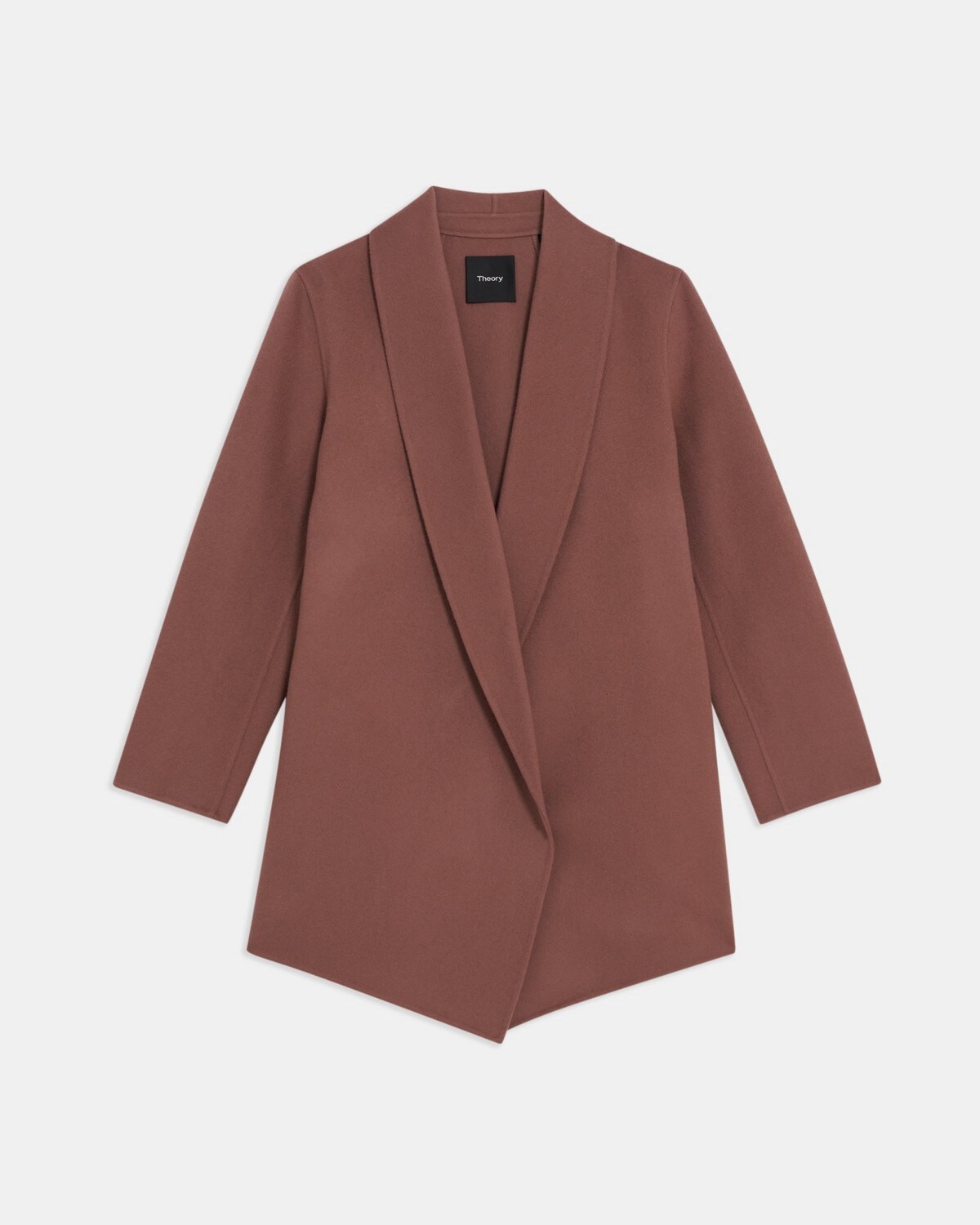 Shawl Collar Clairene Jacket in Double-Face Wool-Cashmere