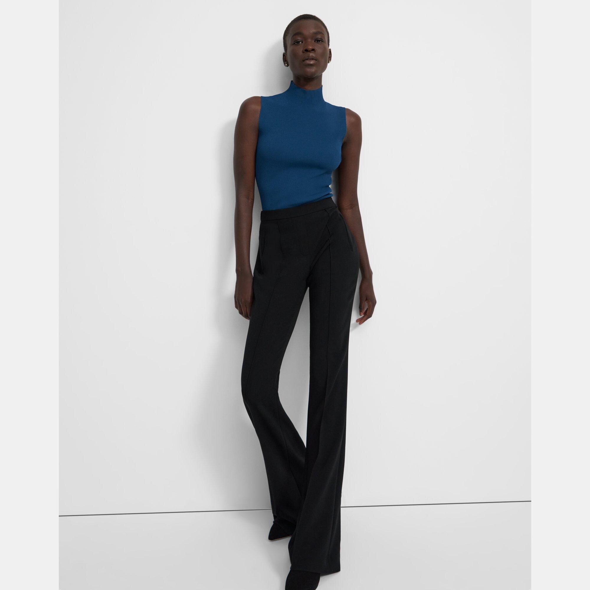 Crepe Demitria Pull-On Pant | Theory