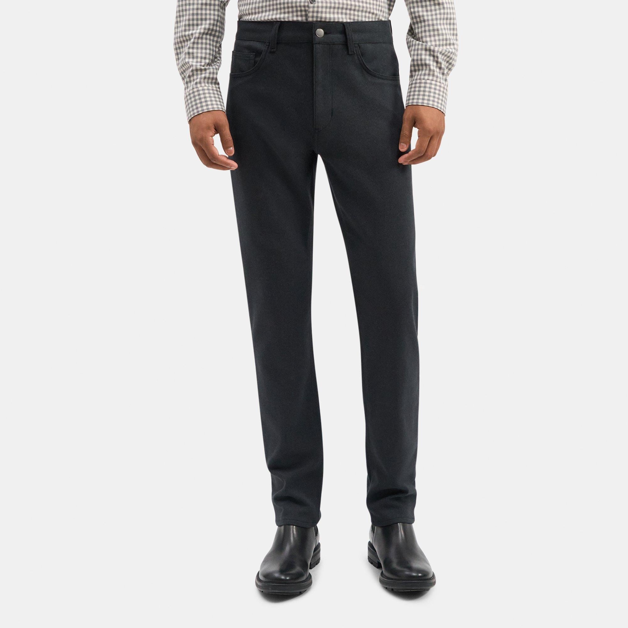 Five-Pocket Pant in Cotton Twill Mélange