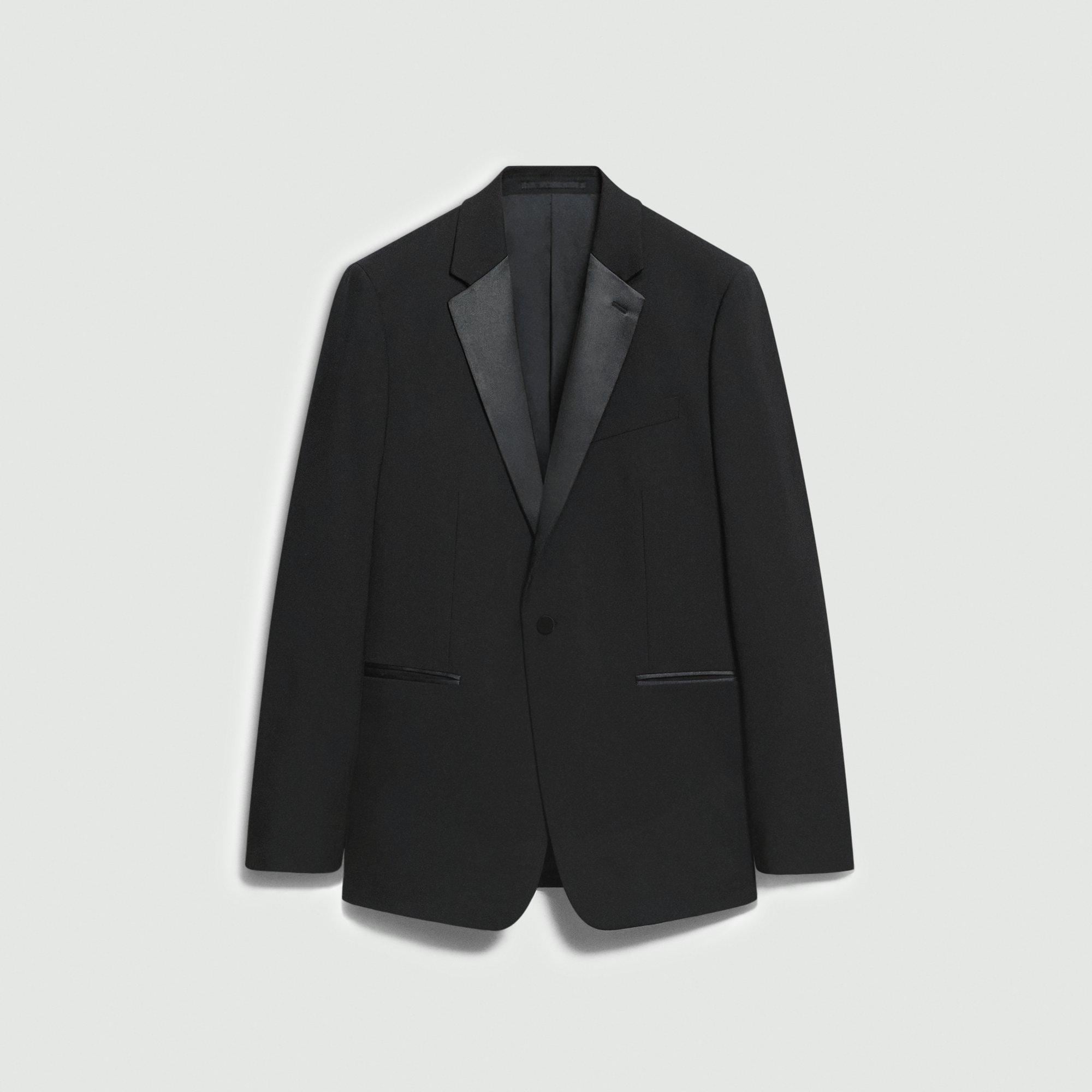 Chambers Tuxedo Blazer in Stretch Wool