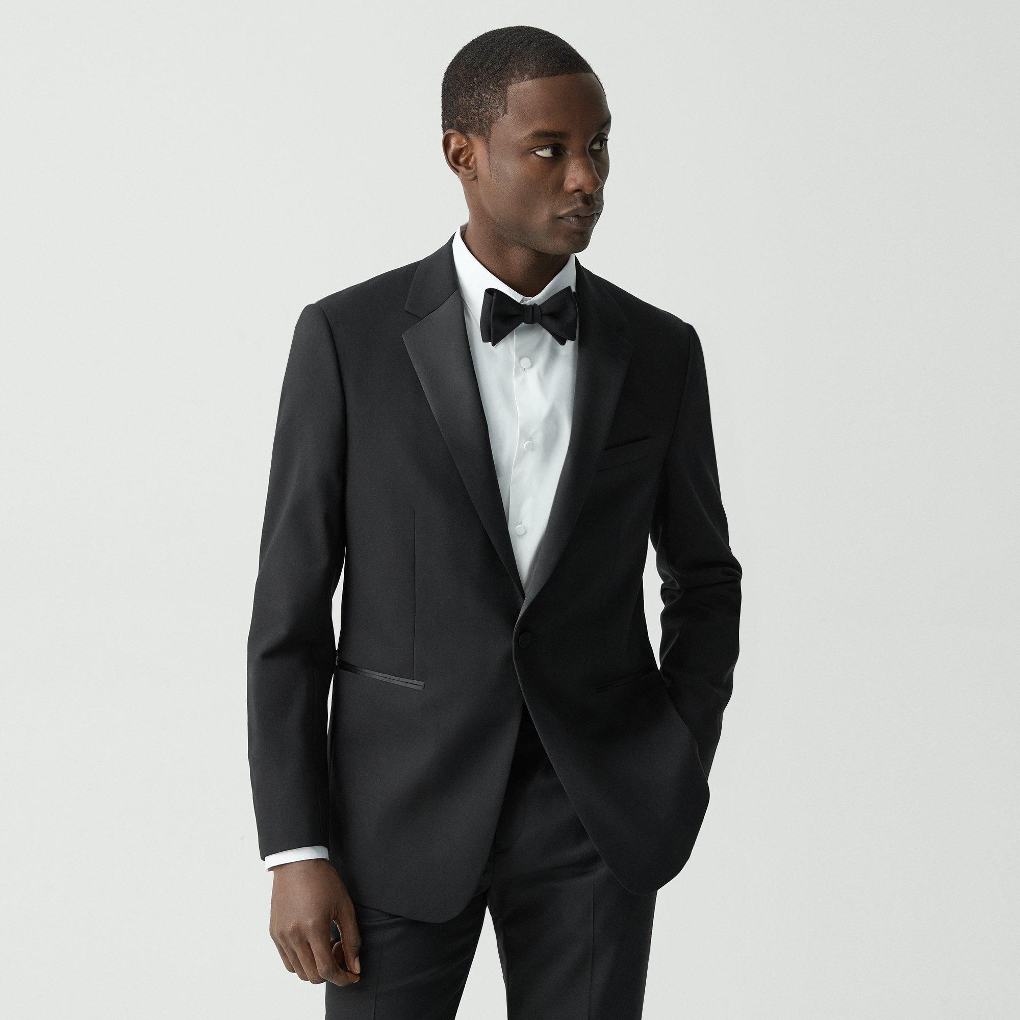 Chambers Tuxedo Blazer in Stretch Wool