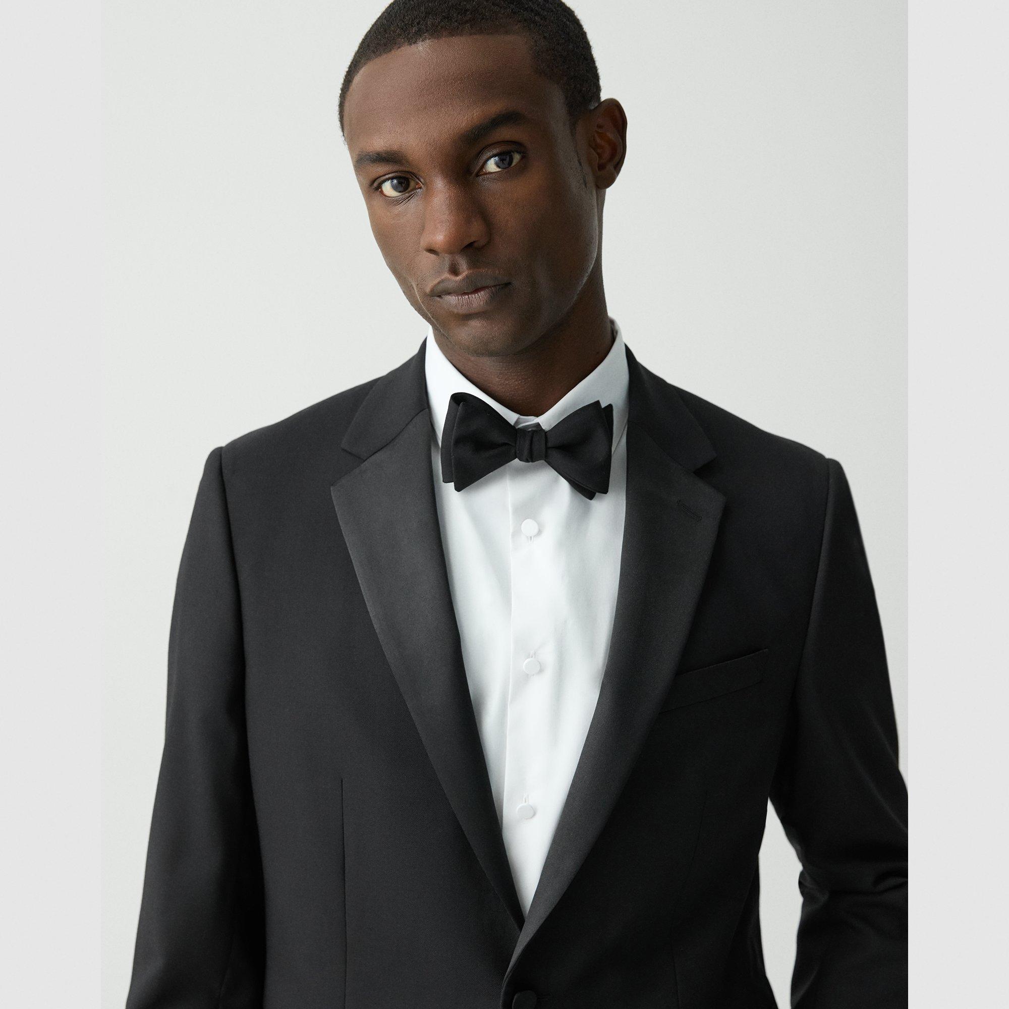 Chambers Tuxedo Blazer in Stretch Wool