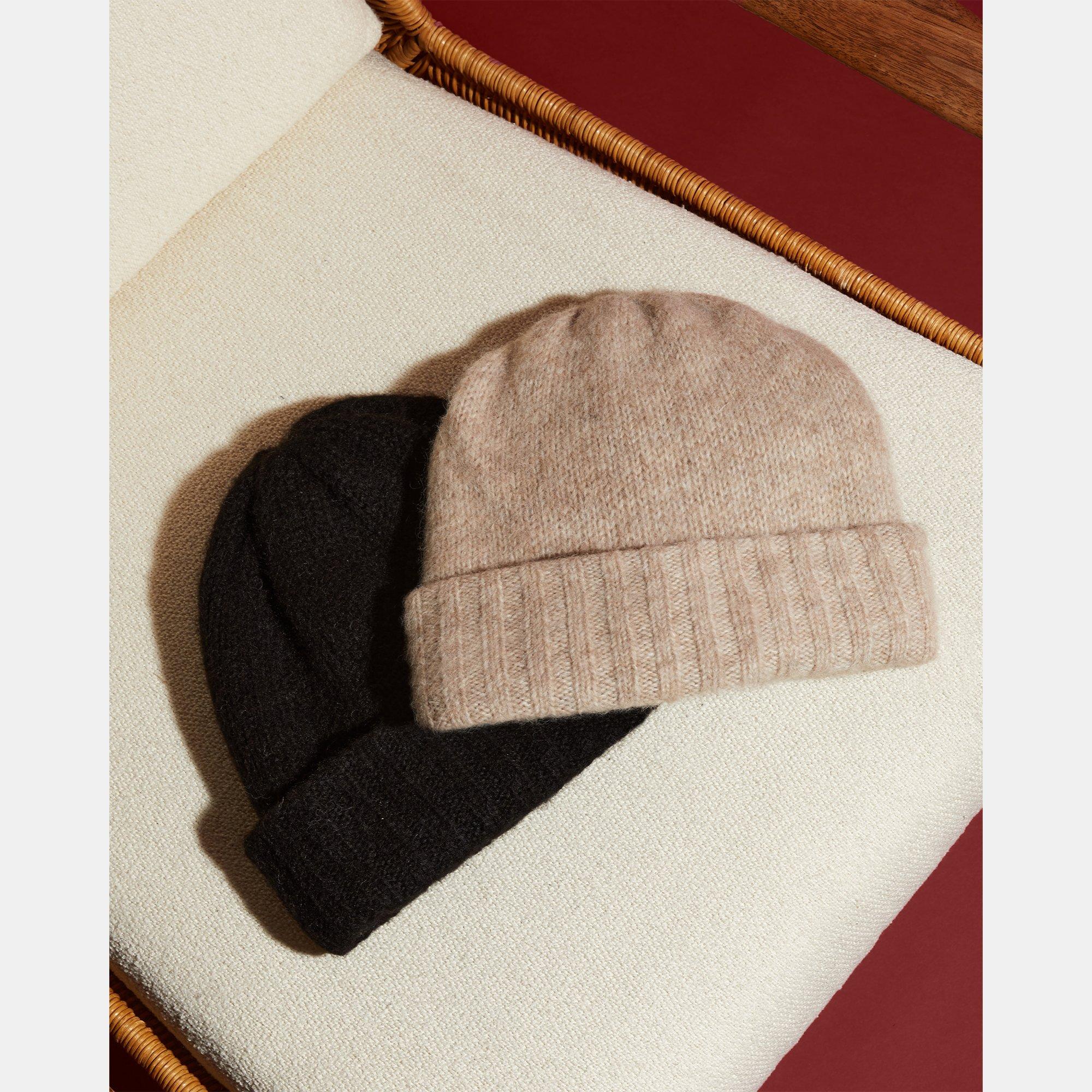 Beanie in Brushed Alpaca