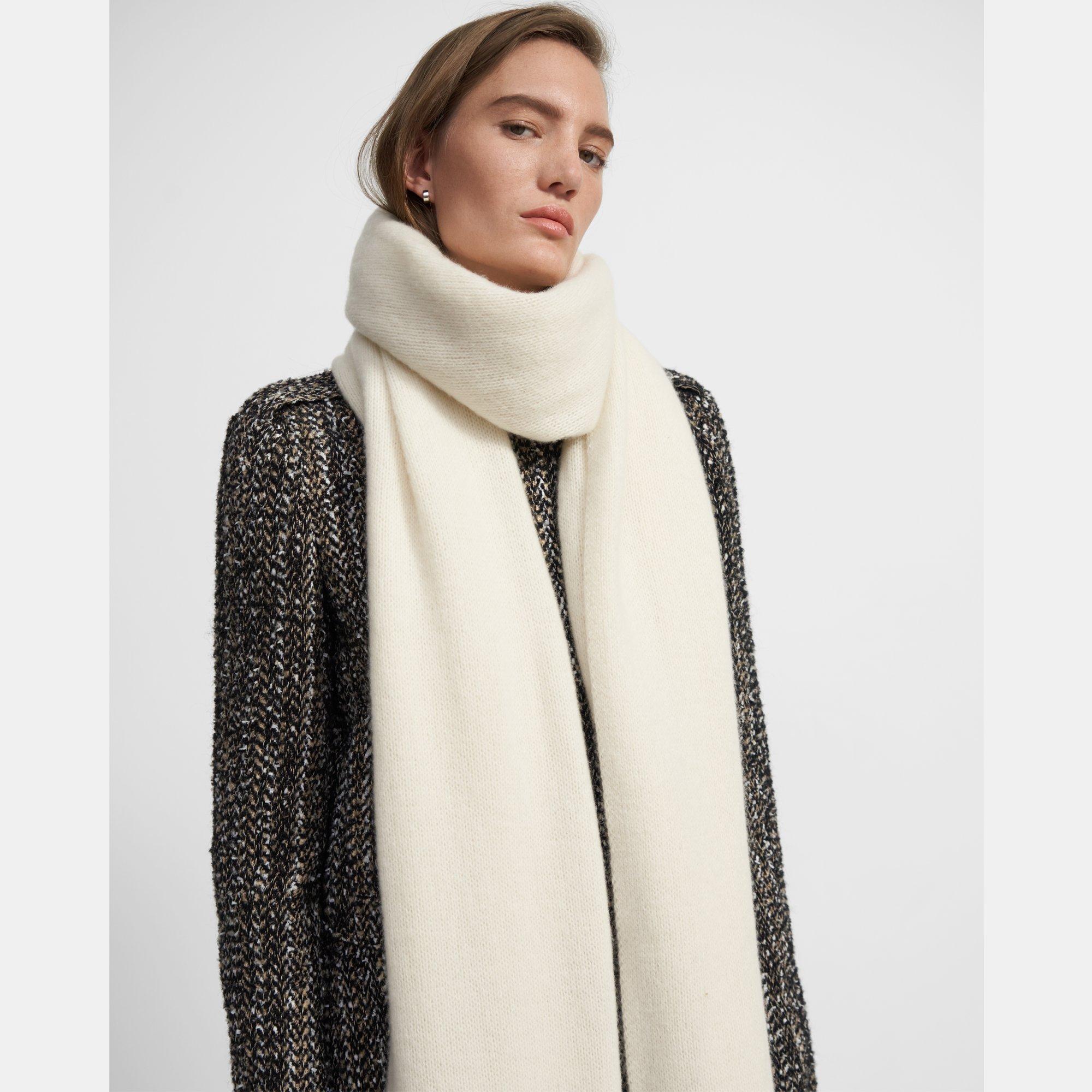 Oversized Scarf in Cashmere
