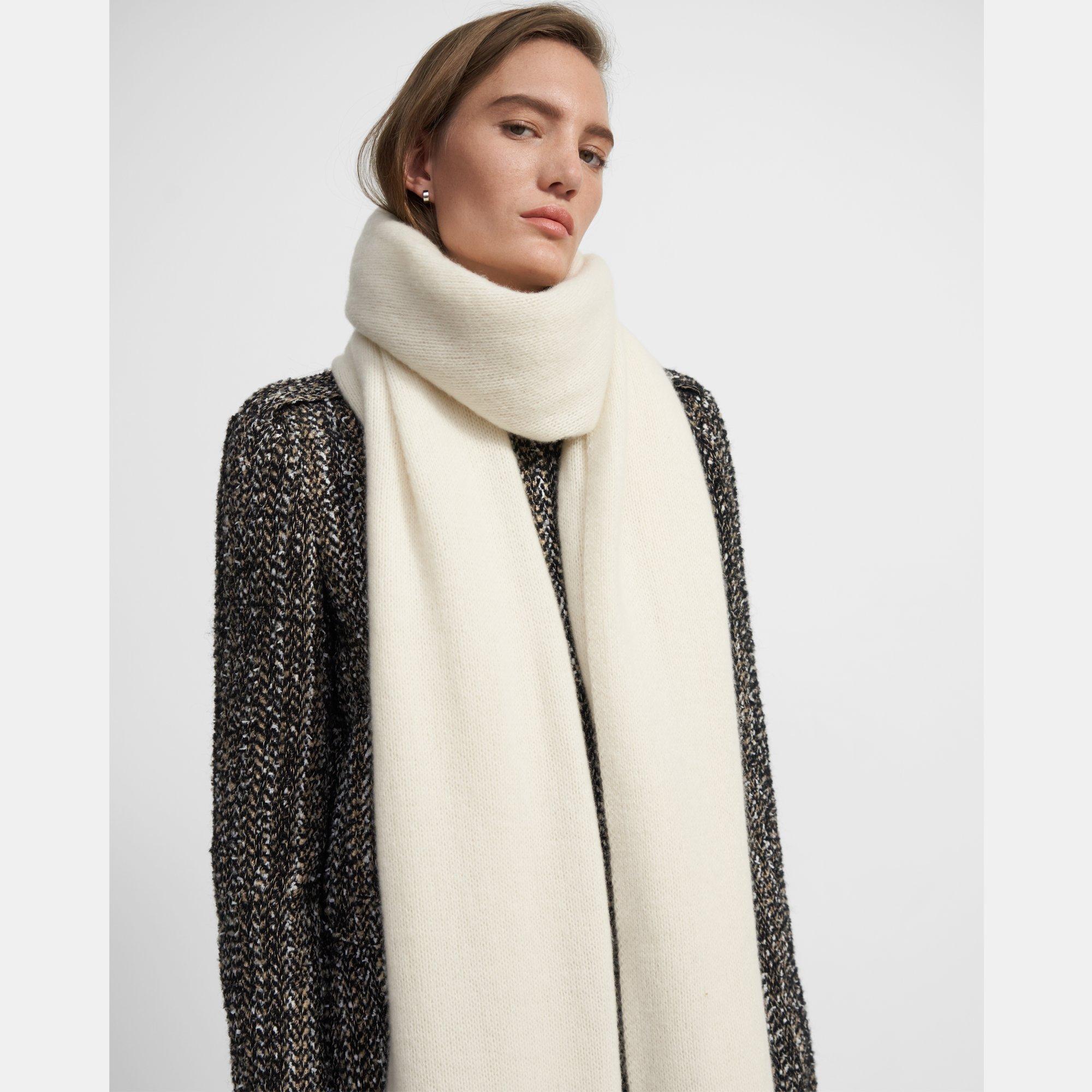 Cashmere Oversized Scarf | Theory