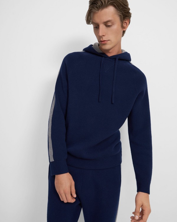 Hoodie in Wool-Cashmere