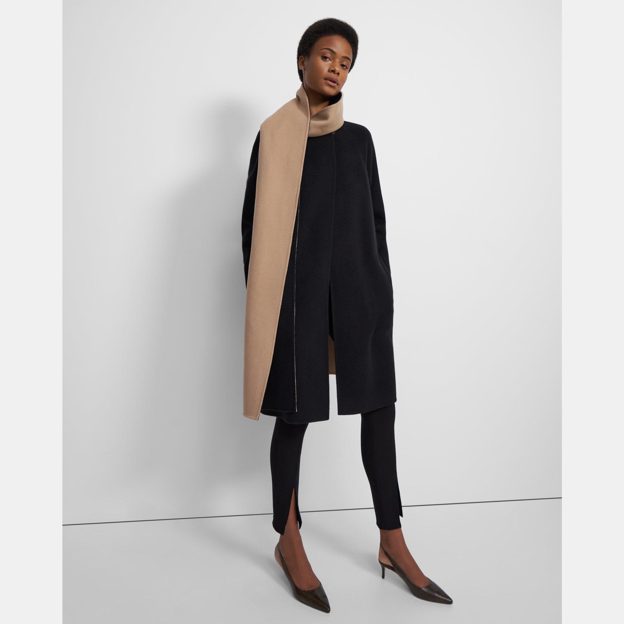 SCARF COAT Theory Outlet