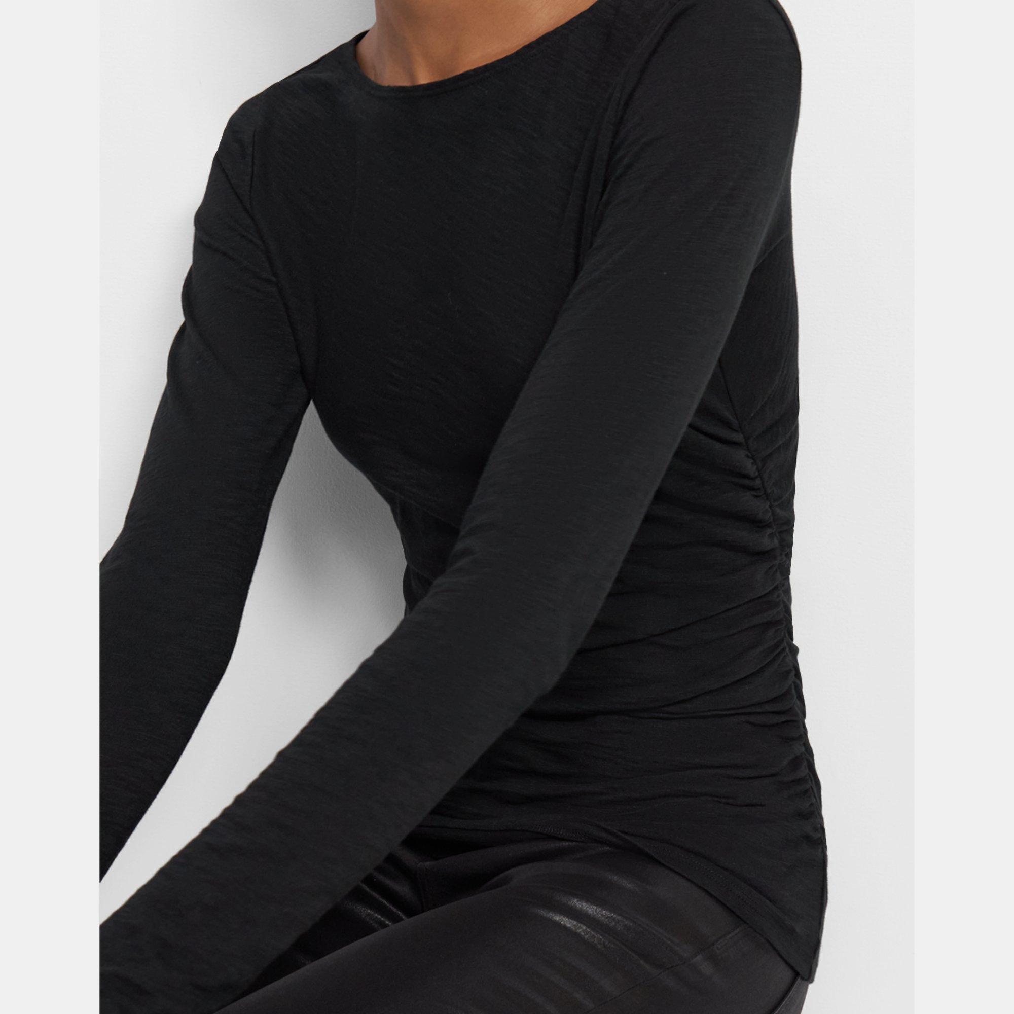 Boatneck Top in Organic Cotton