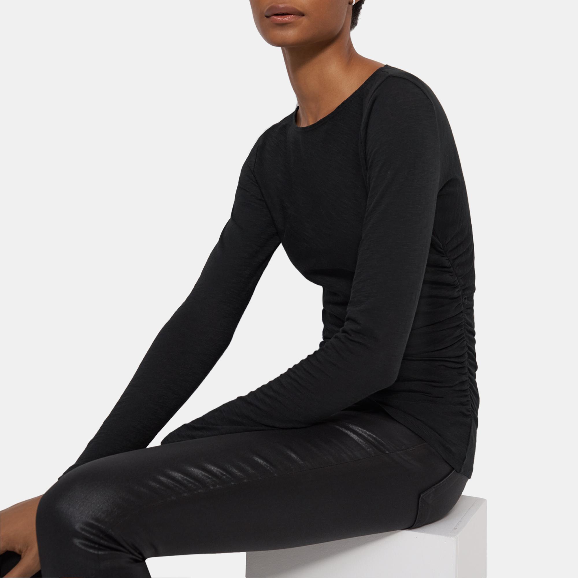 Boatneck Top in Organic Cotton