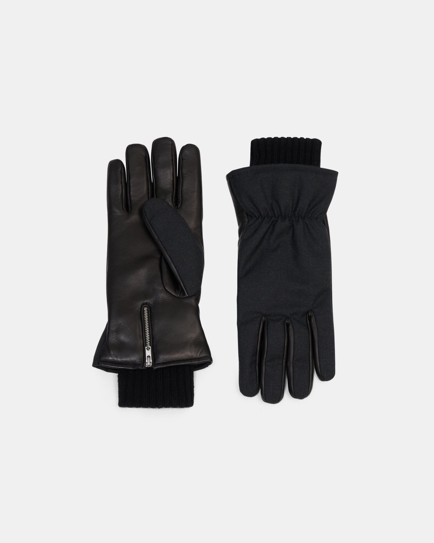 Real Leather Supple Gloves Riding Fashion Mittens 