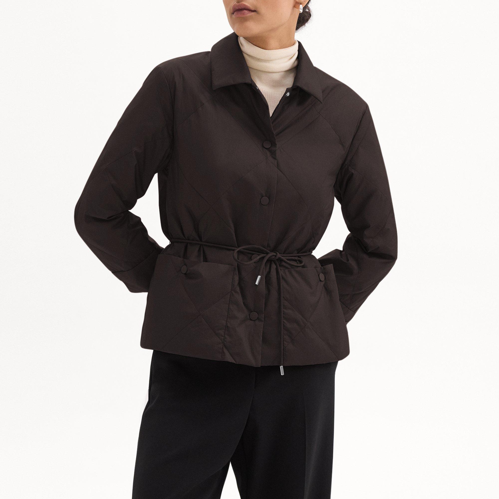 Quilted Jacket in Water-Resistant Nylon