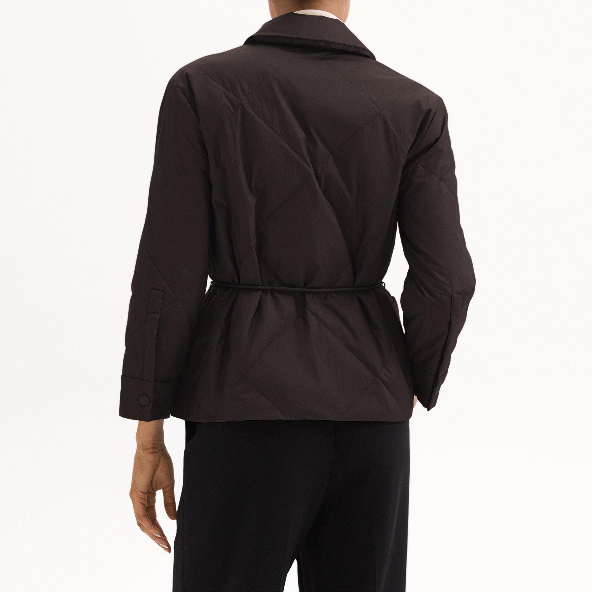 Quilted Jacket in Water-Resistant Nylon