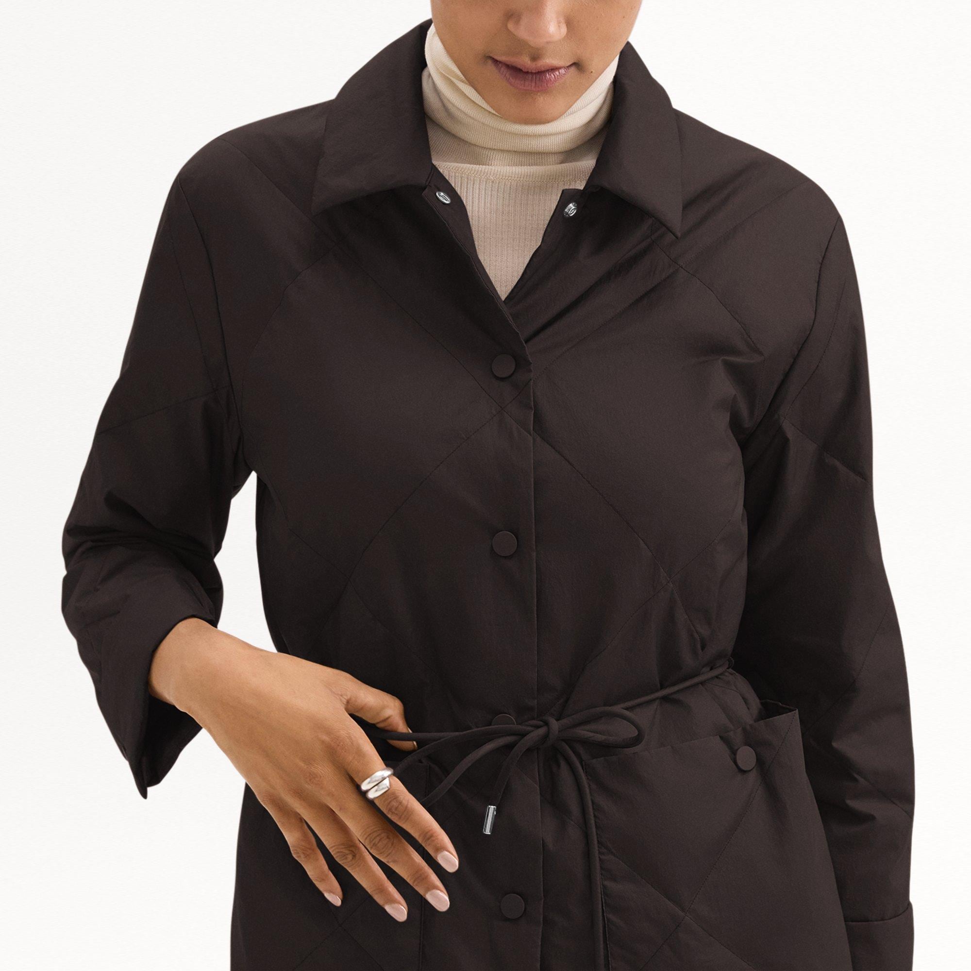 Quilted Jacket in Water-Resistant Nylon