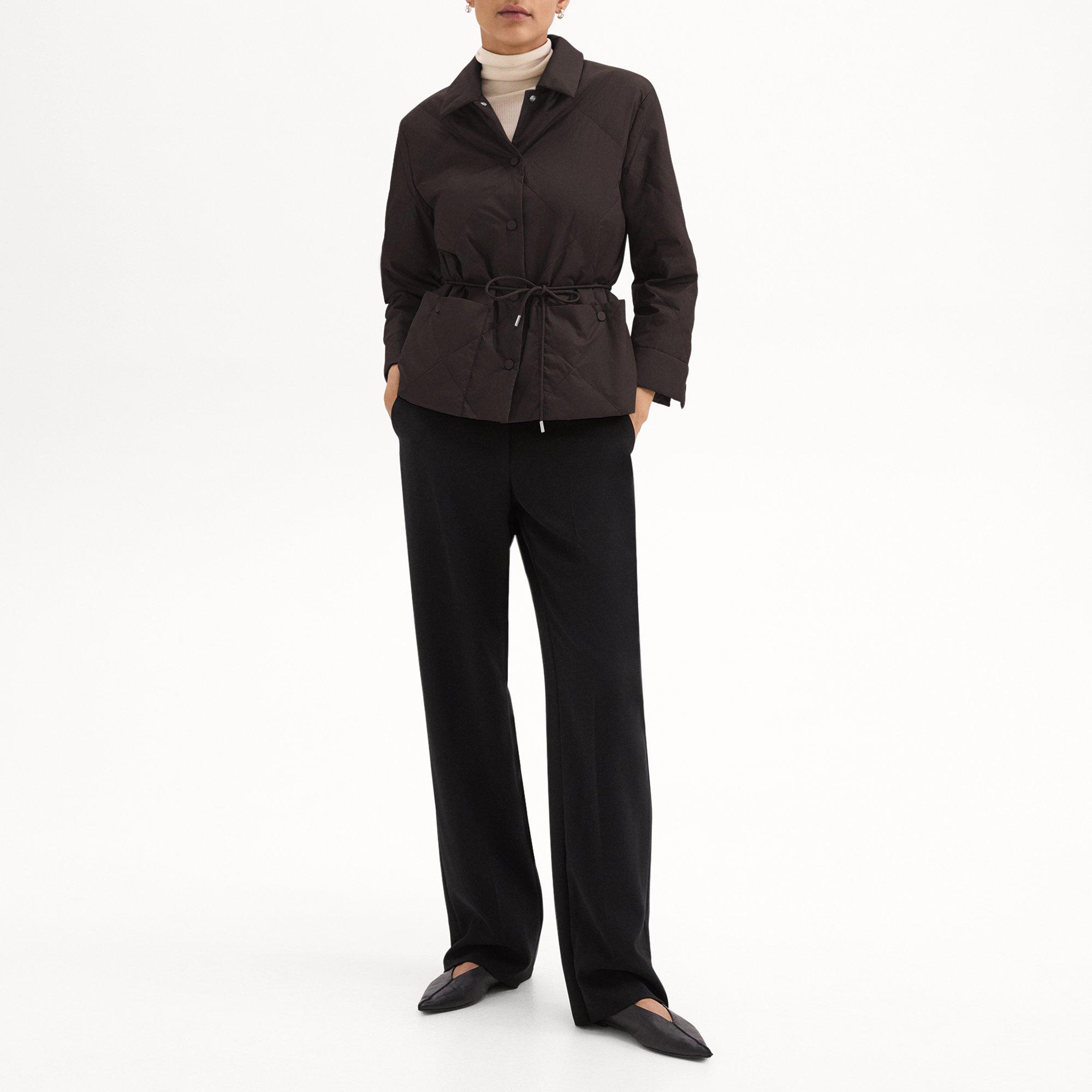 Quilted Jacket in Water-Resistant Nylon