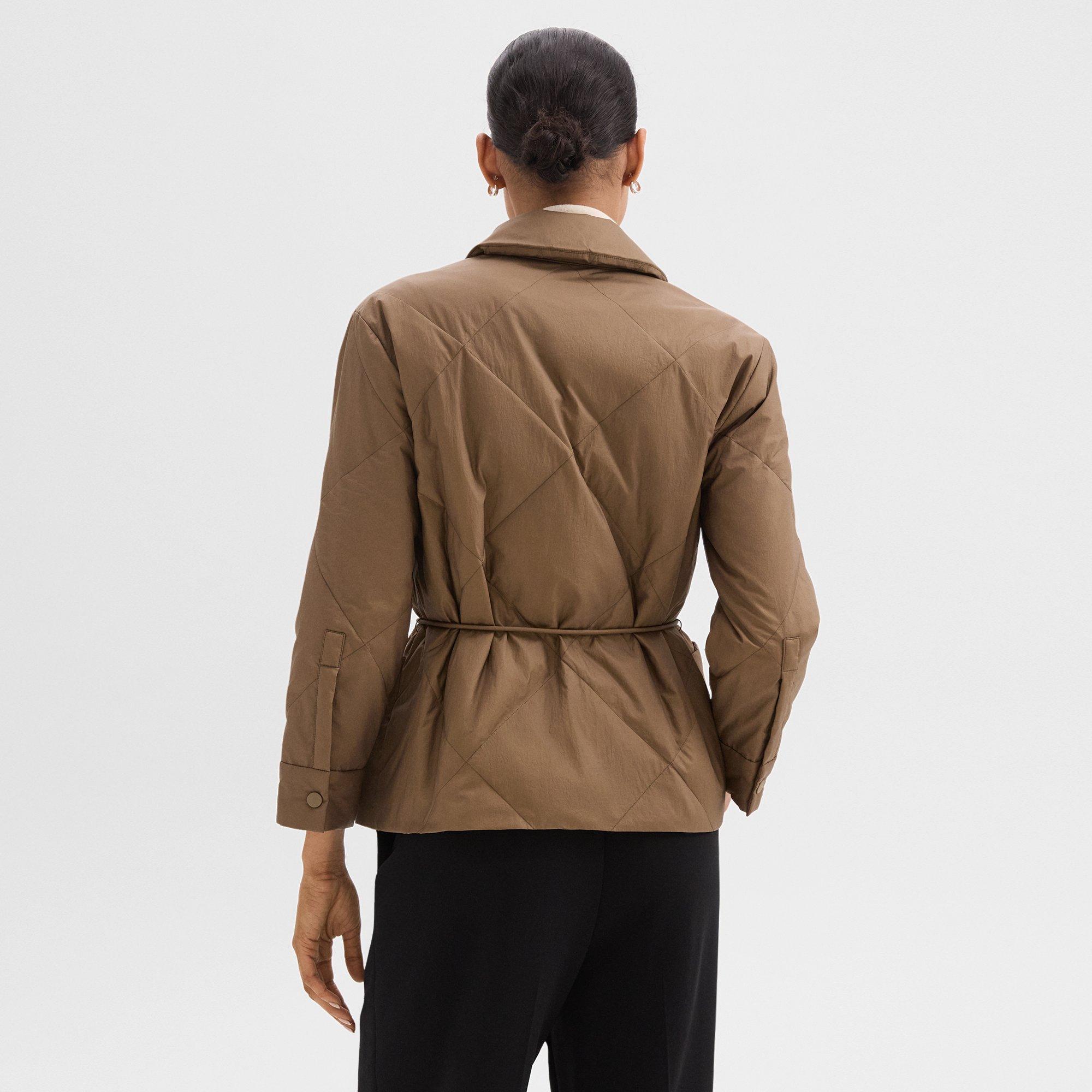 Quilted Jacket in Water-Resistant Nylon