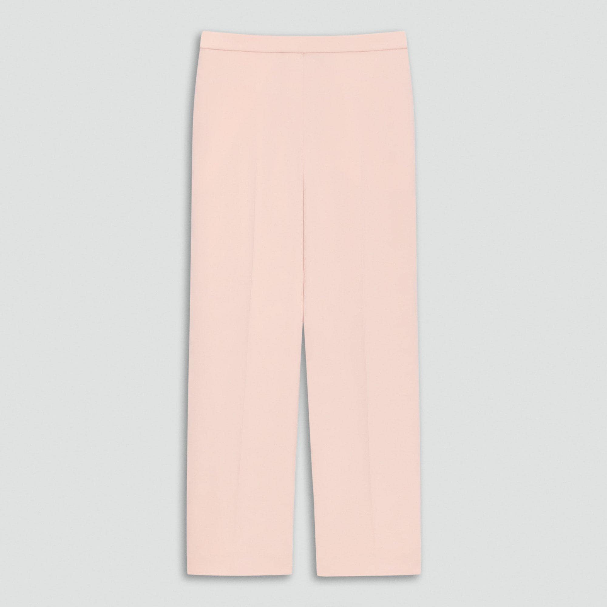 Wide-Leg Pull-On Pant in Admiral Crepe