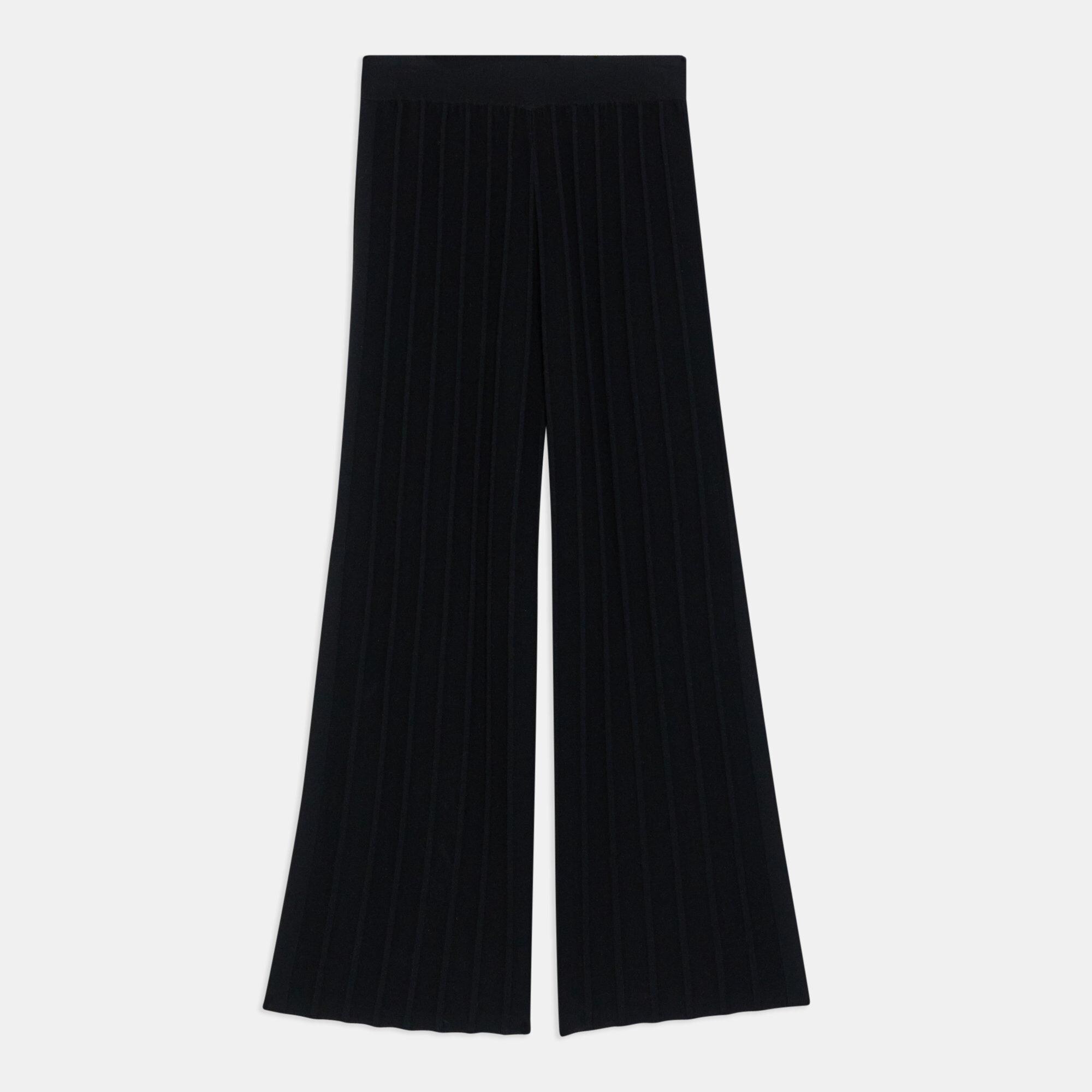 Wide Ribbed Pant in Empire Wool