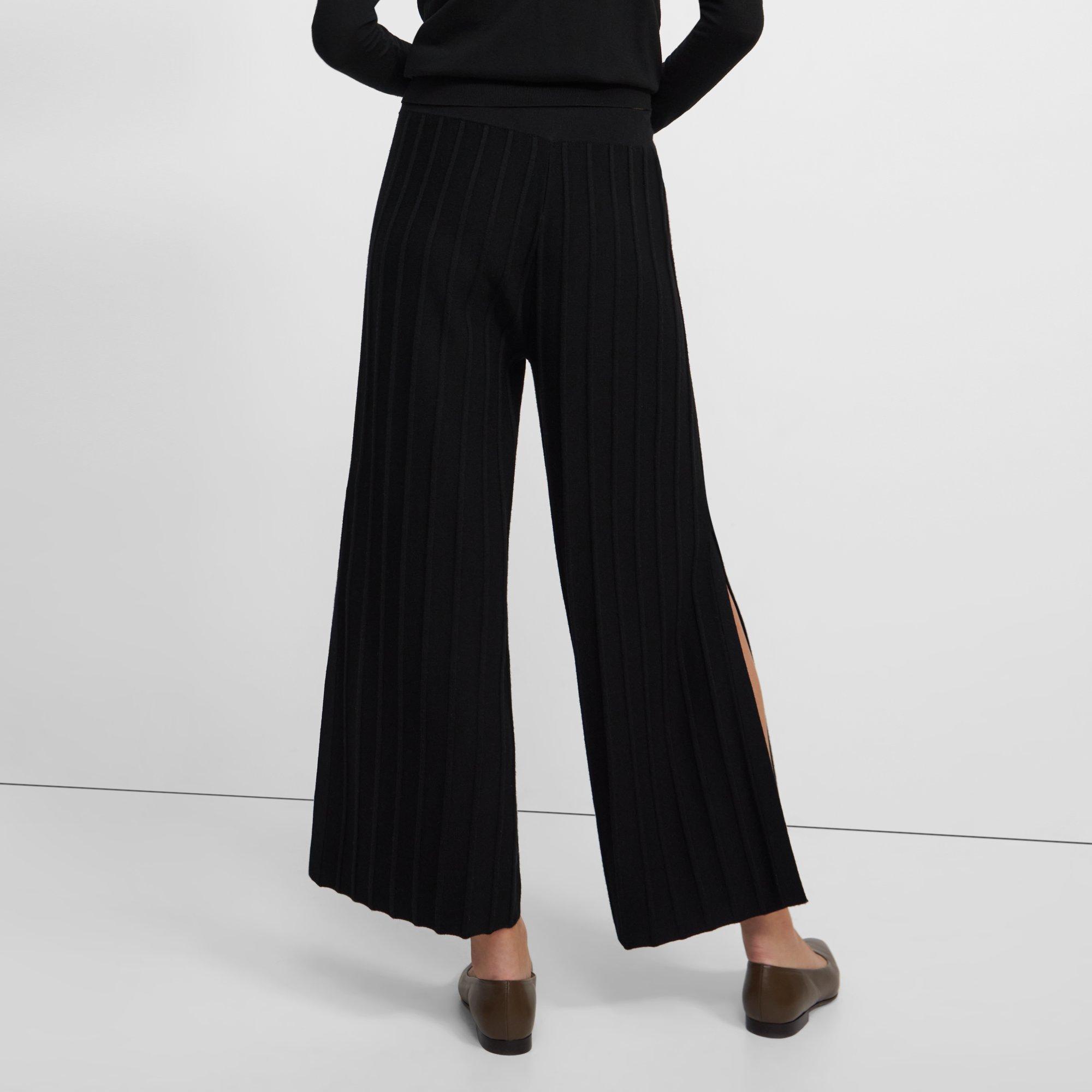 Wide Ribbed Pant in Empire Wool