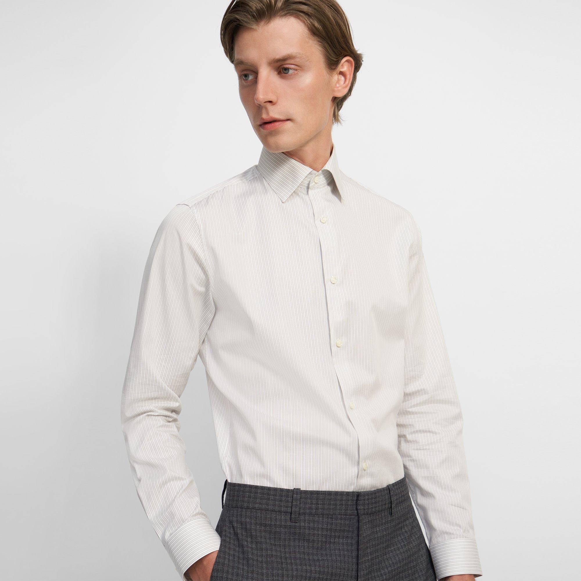 Sylvain Shirt in Striped Cotton