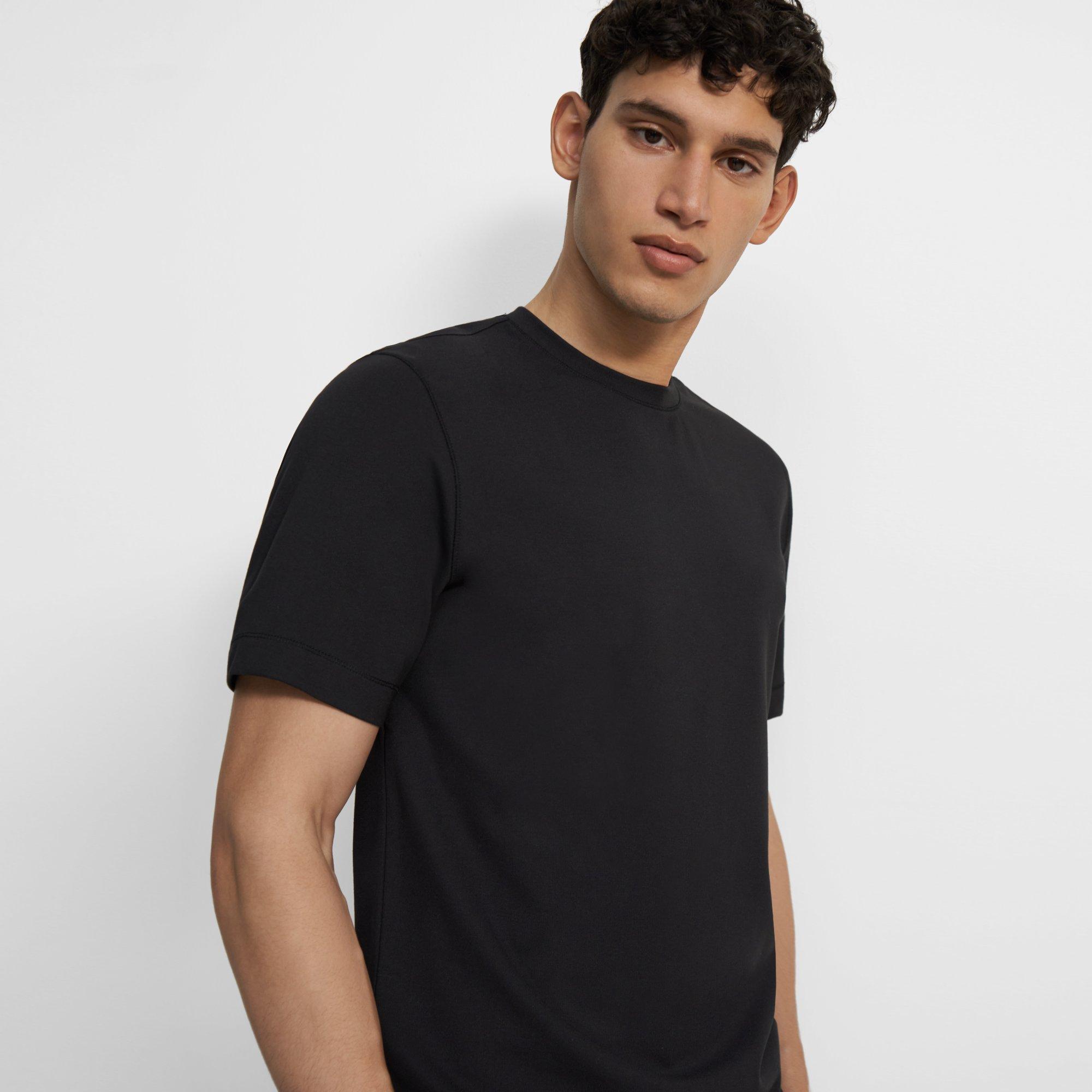 Black Relay Jersey Ryder Tee | Theory