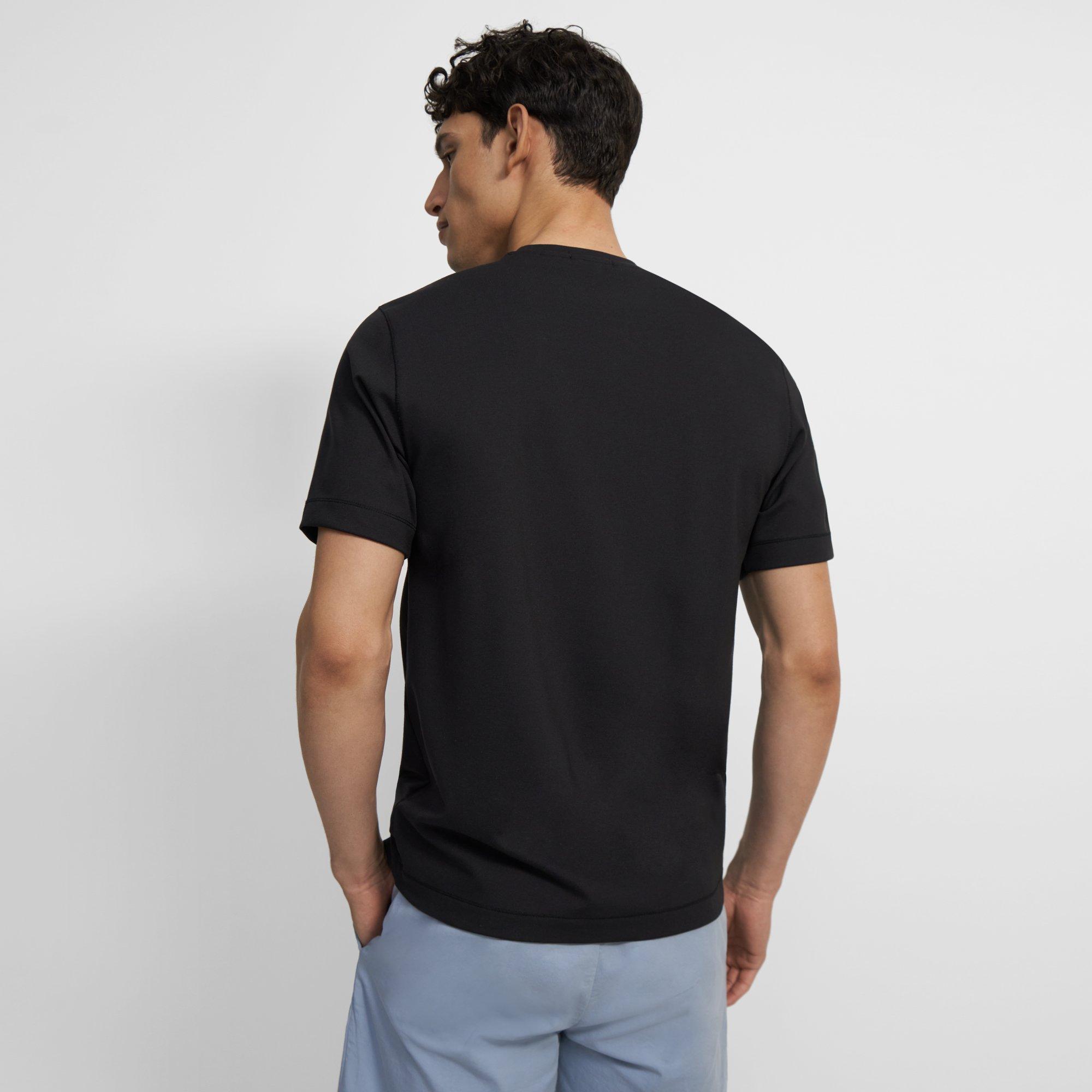 Black Relay Jersey Ryder Tee | Theory