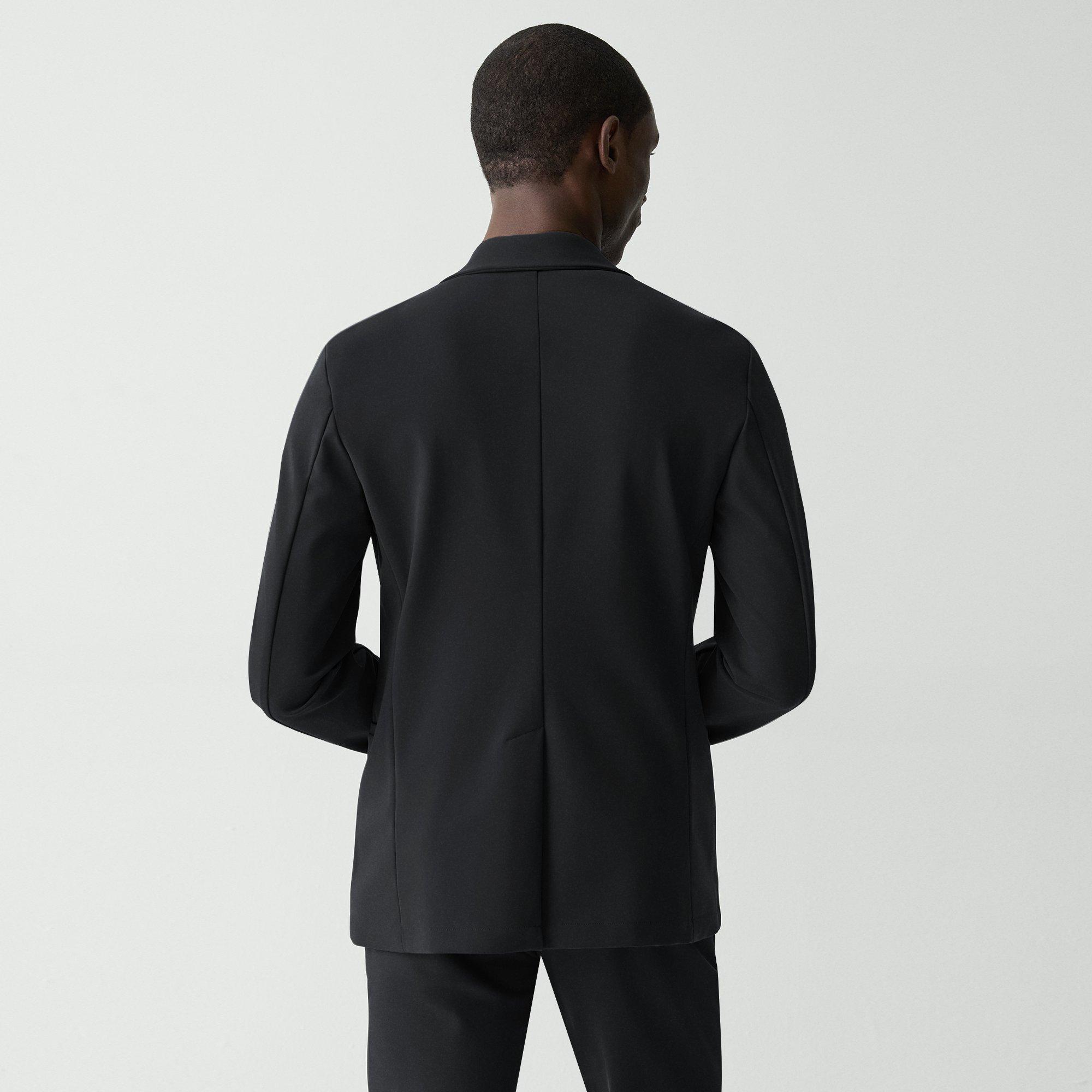 Black Precision Ponte Clinton Blazer | Theory