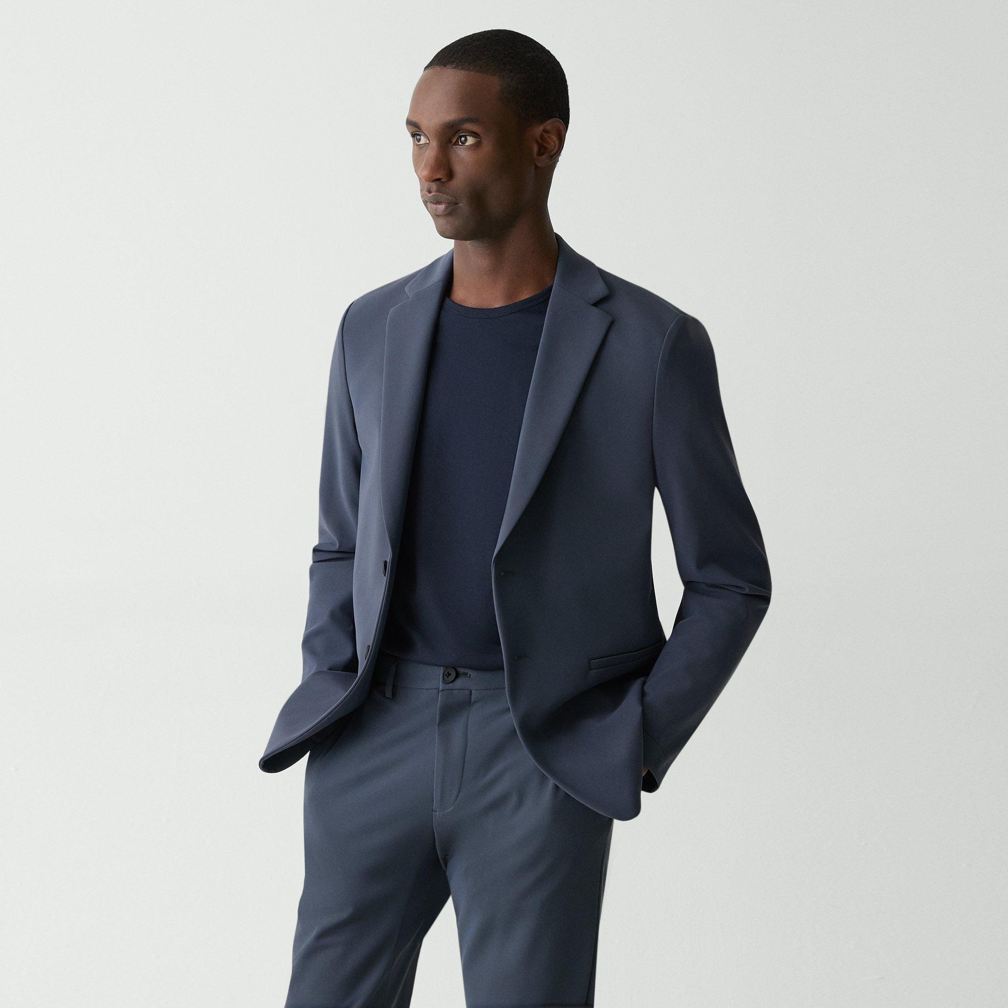 Grey Precision Ponte Clinton Blazer | Theory