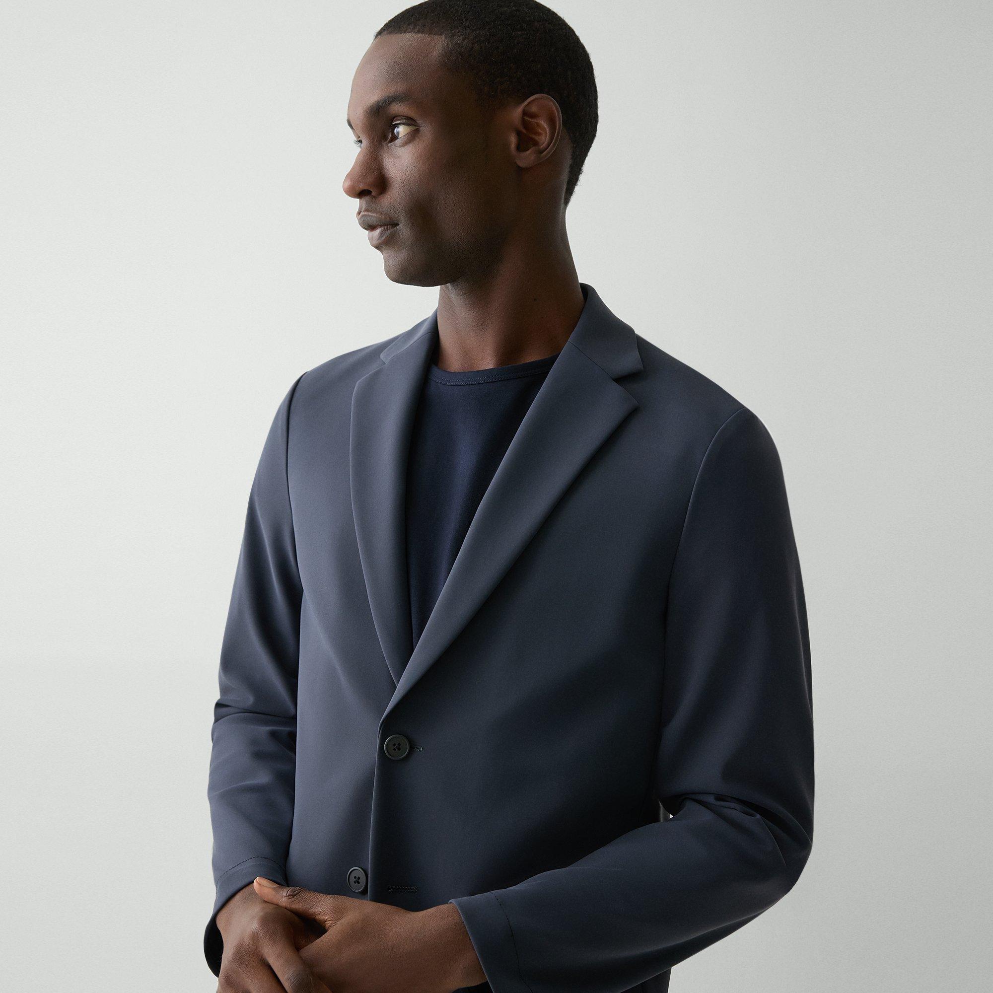 Grey Precision Ponte Clinton Blazer | Theory