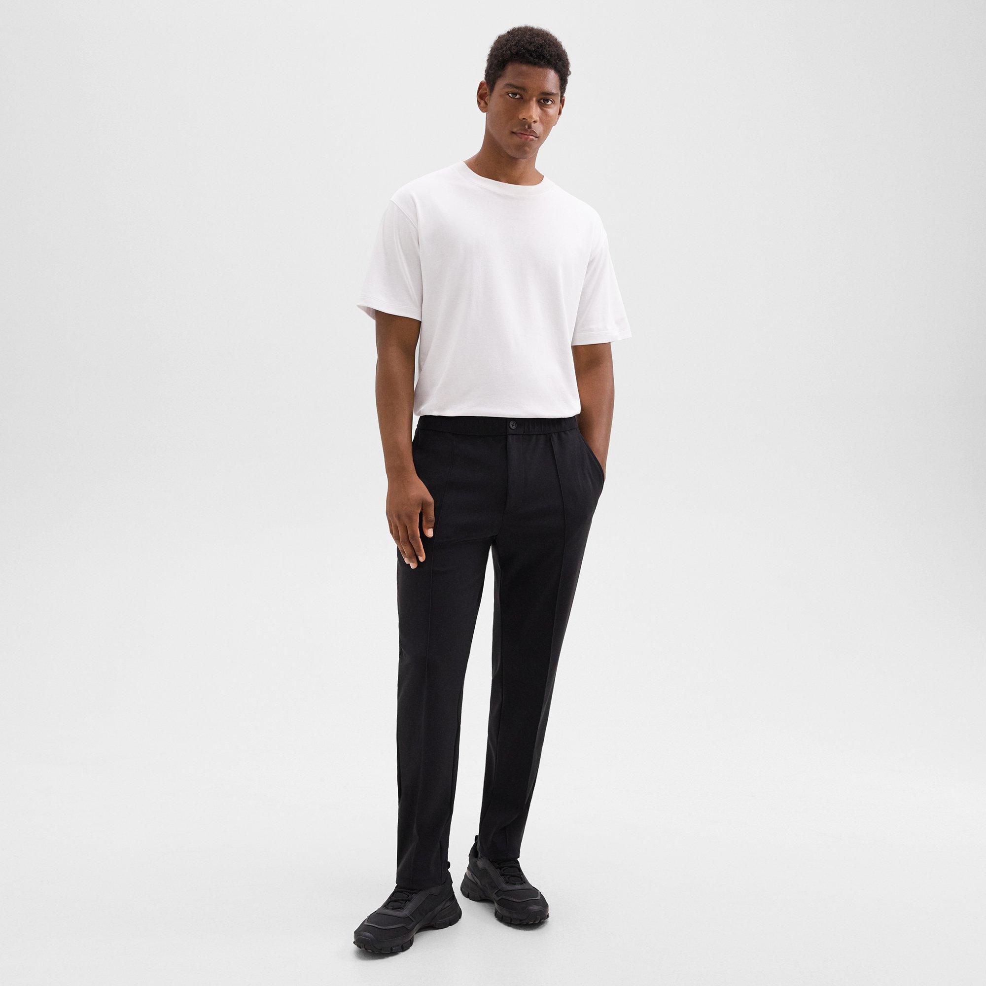 Pantalon Curtis avec cordon de serrage en Precision Ponte