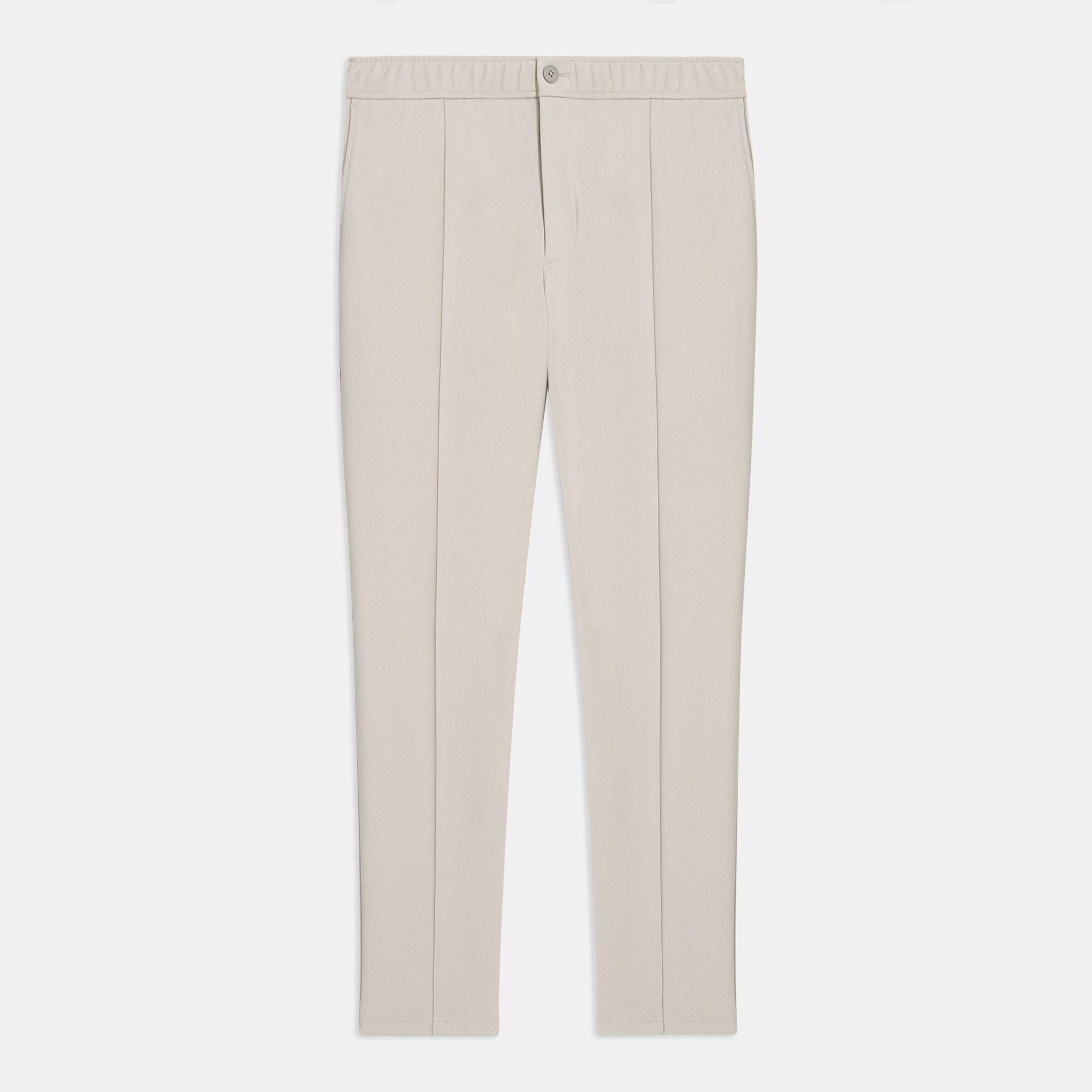 Theory Men's Curtis Drawstring Precision Ponte Pants, Baltic