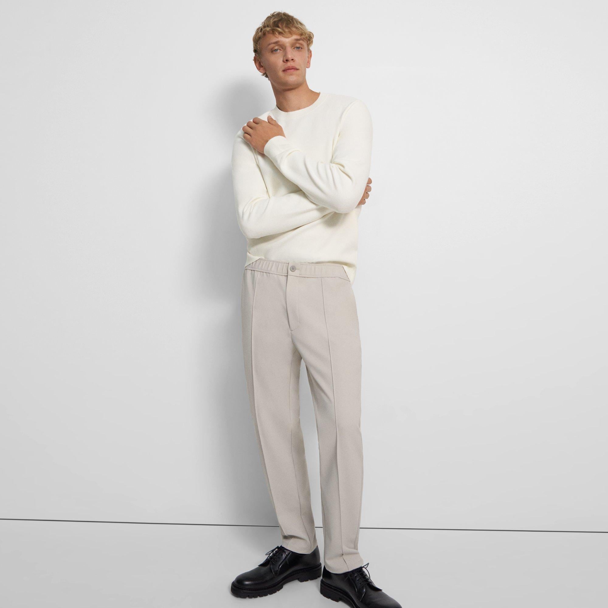 띠어리 Theory Curtis Drawstring Pant in Precision Ponte,PUTTY