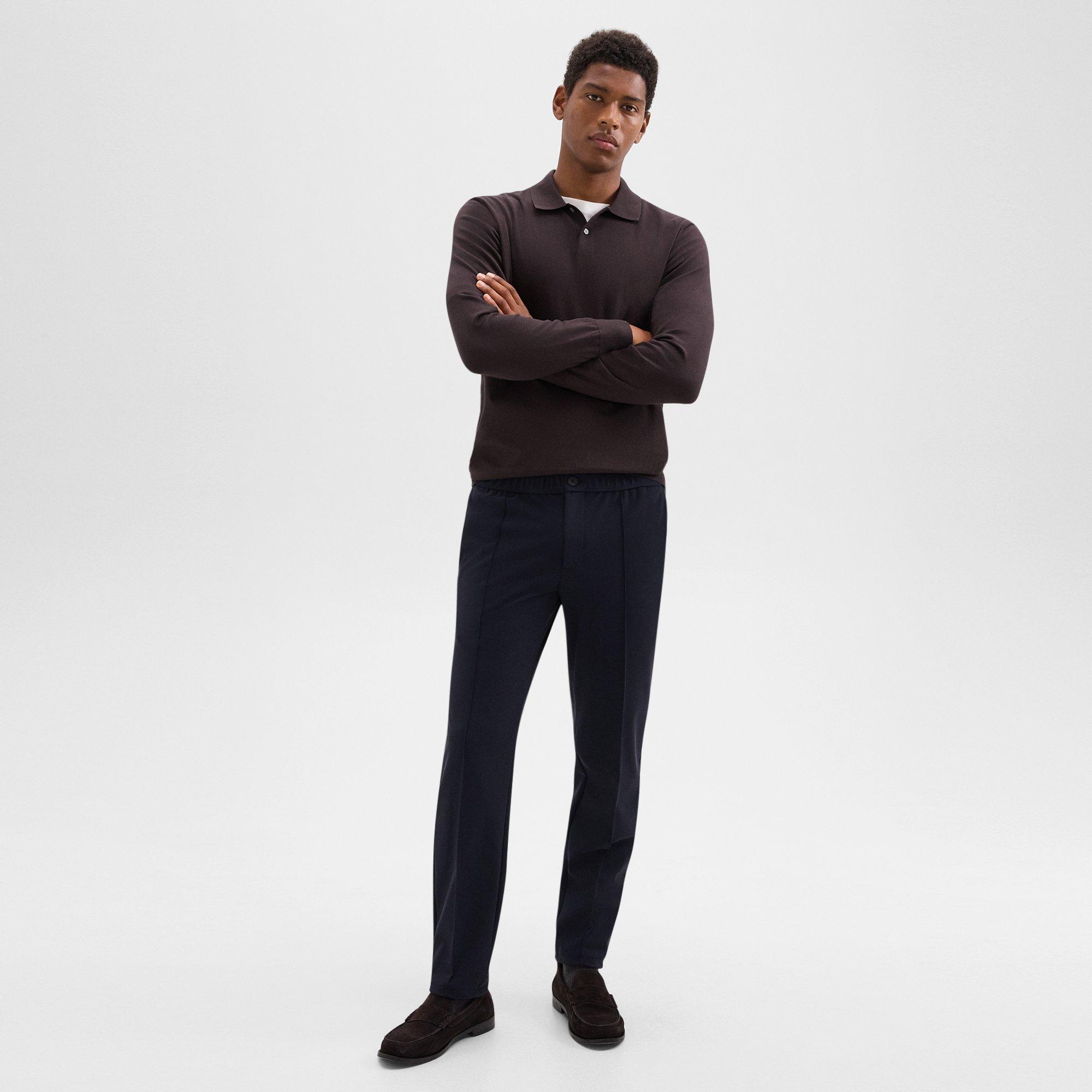 Curtis Drawstring Pant in Precision Ponte