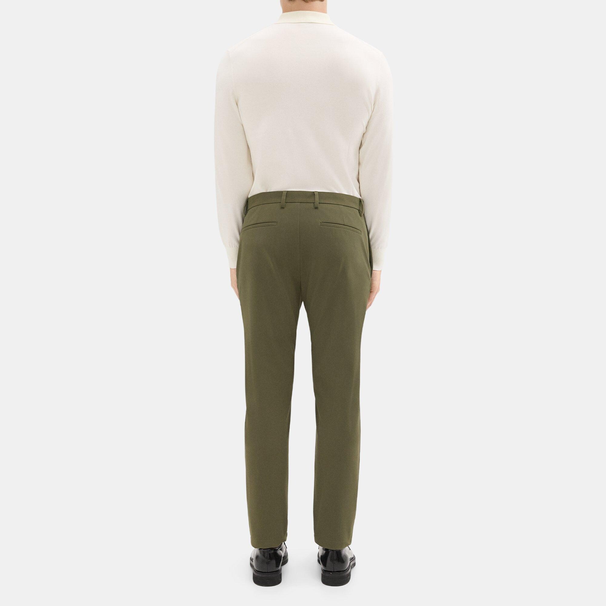 Theory Zaine Precision Ponte Slim Straight Stretch Pants