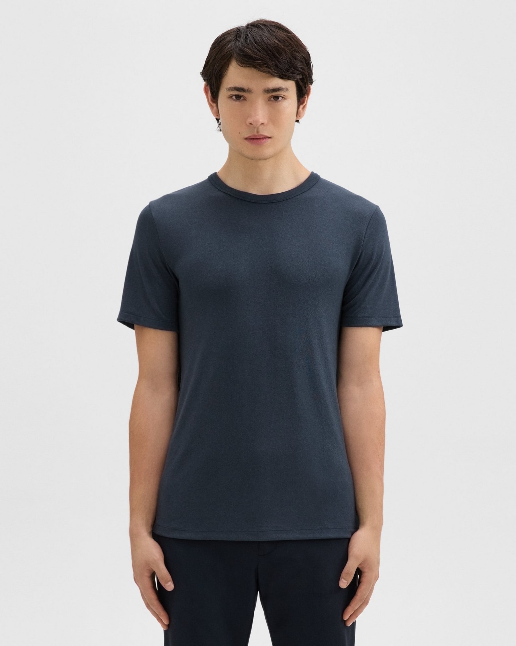 Theory Essential Tee in Anemone Modal Jersey